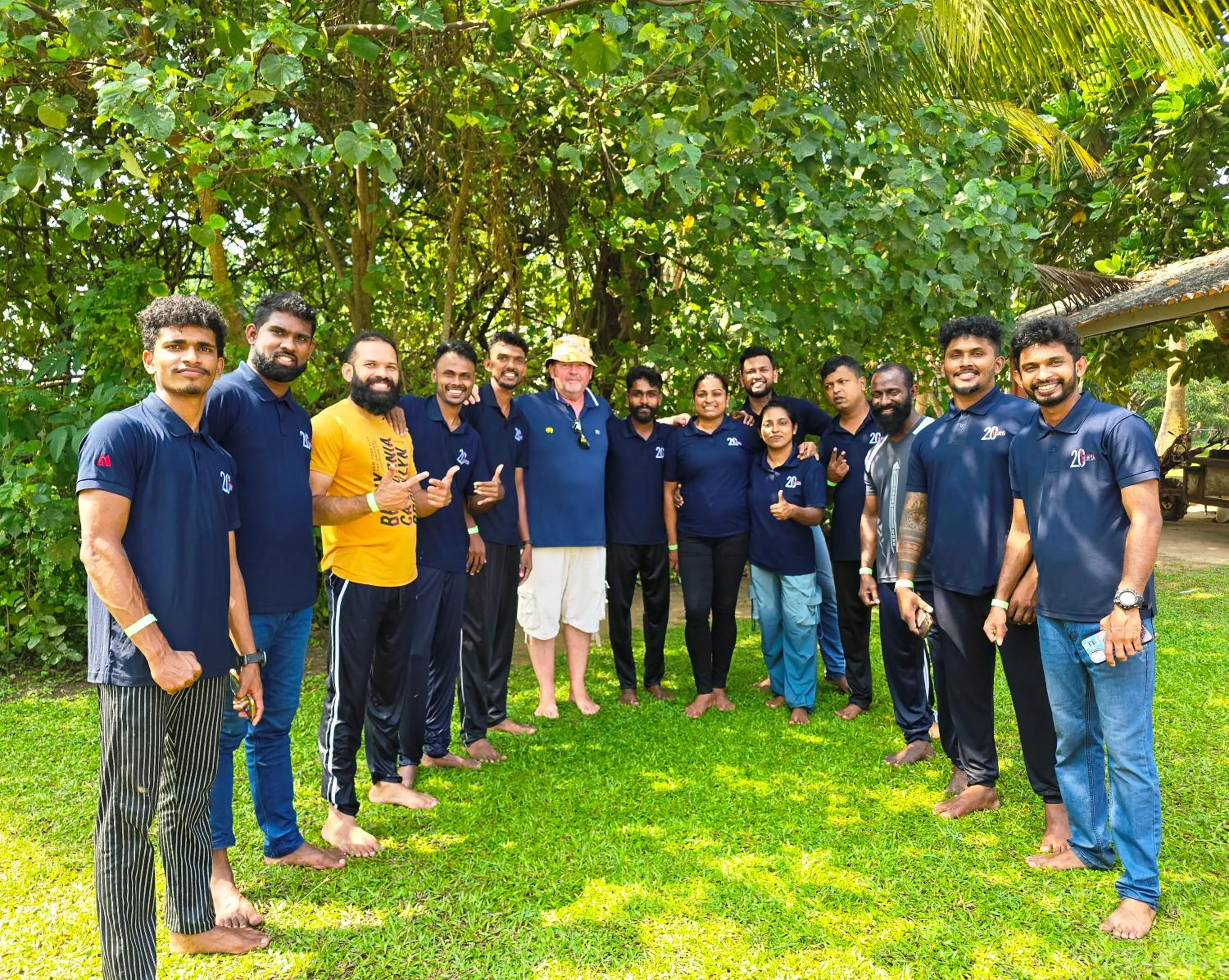 group of guests in Malu Banna