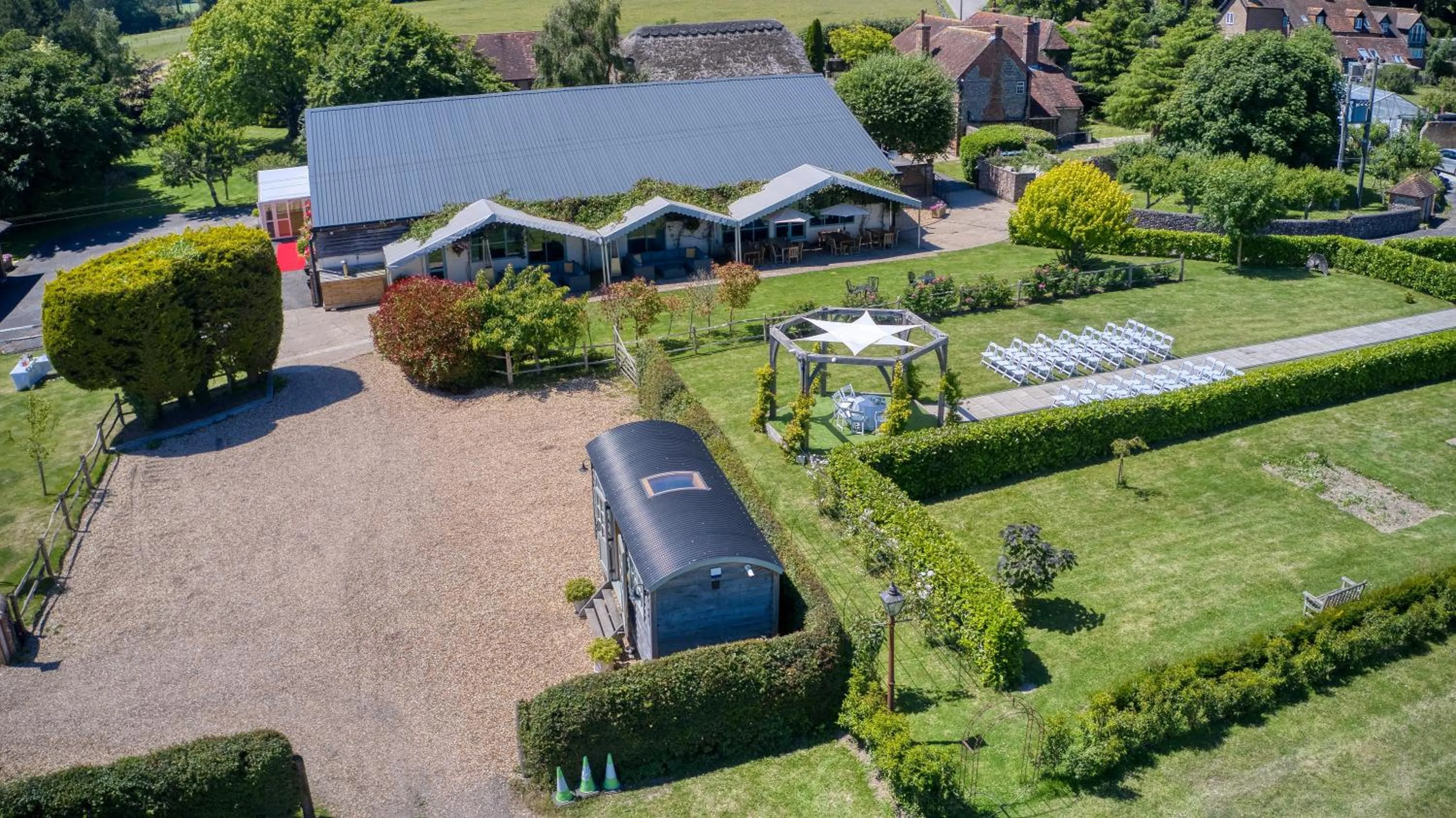 Lobby or reception in Old Selden Farm B&B