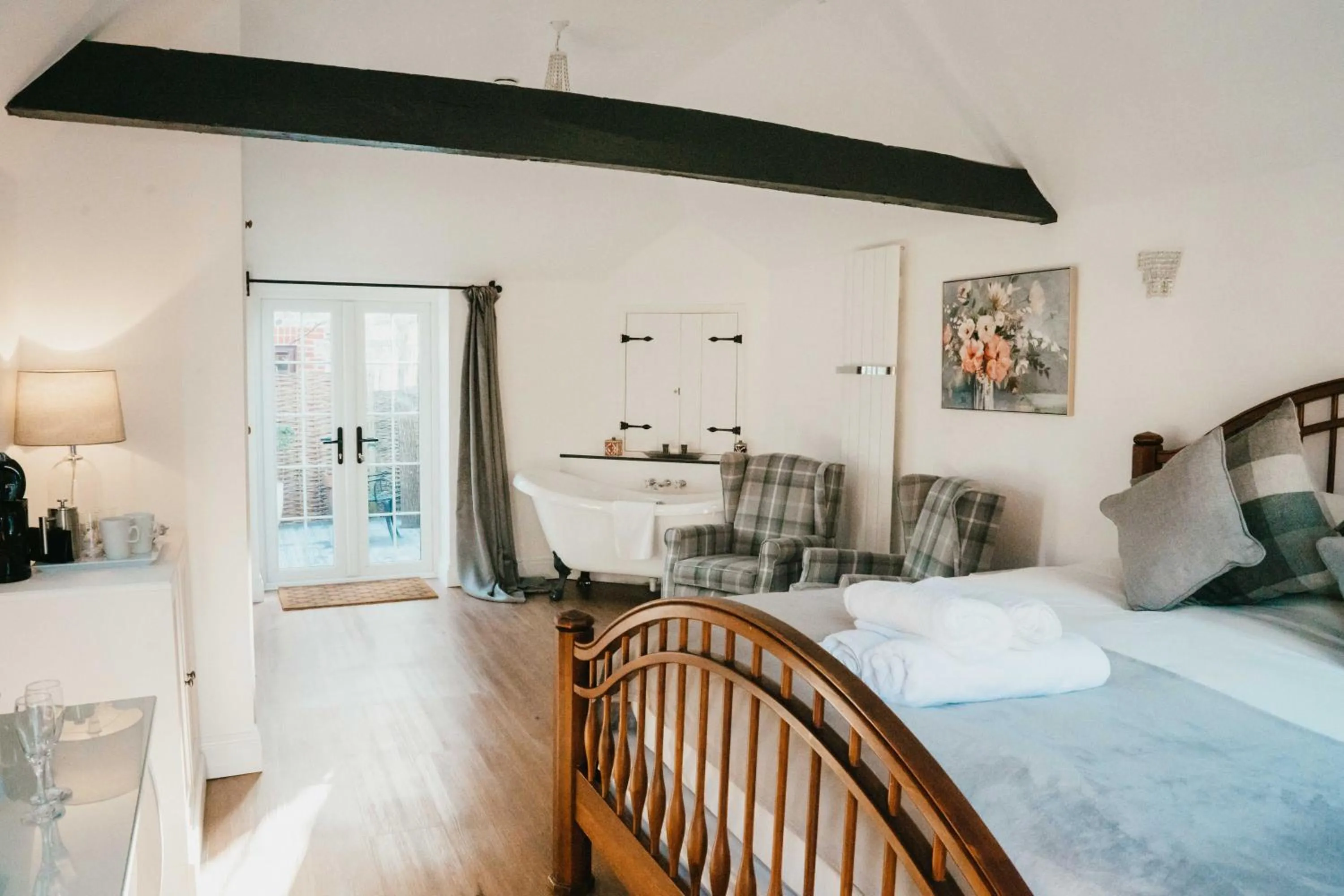 Bed in Old Selden Farm B&B