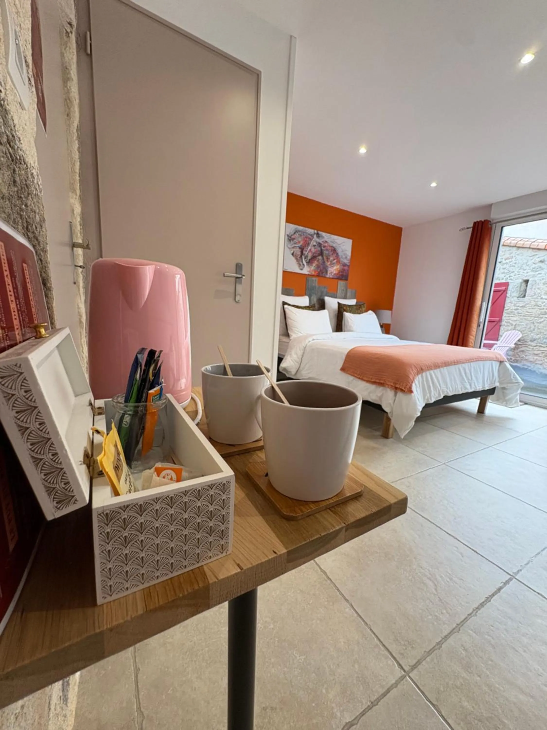 Bed in Au Petit Bignon