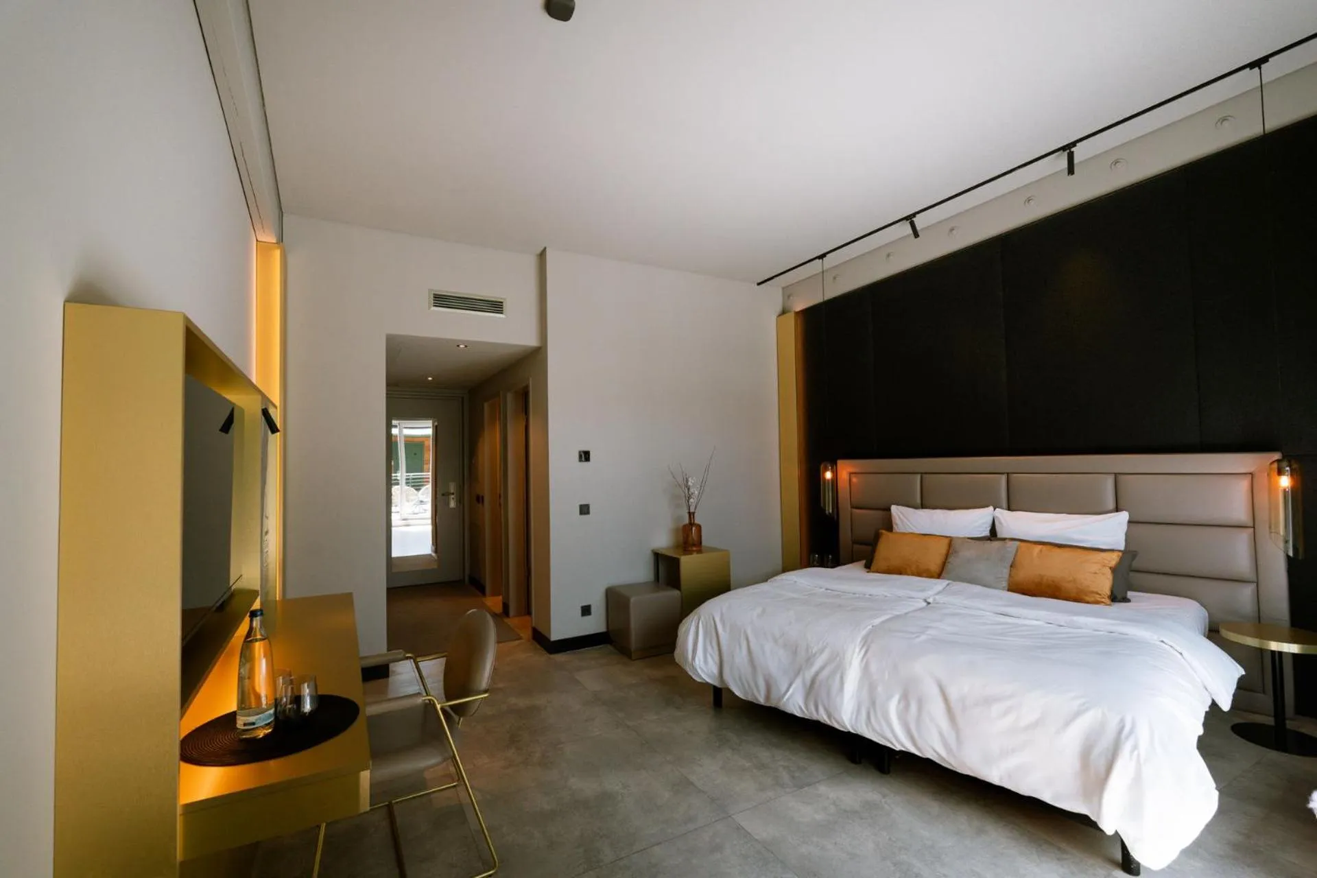 Bedroom, Bed in Scheck Hotel