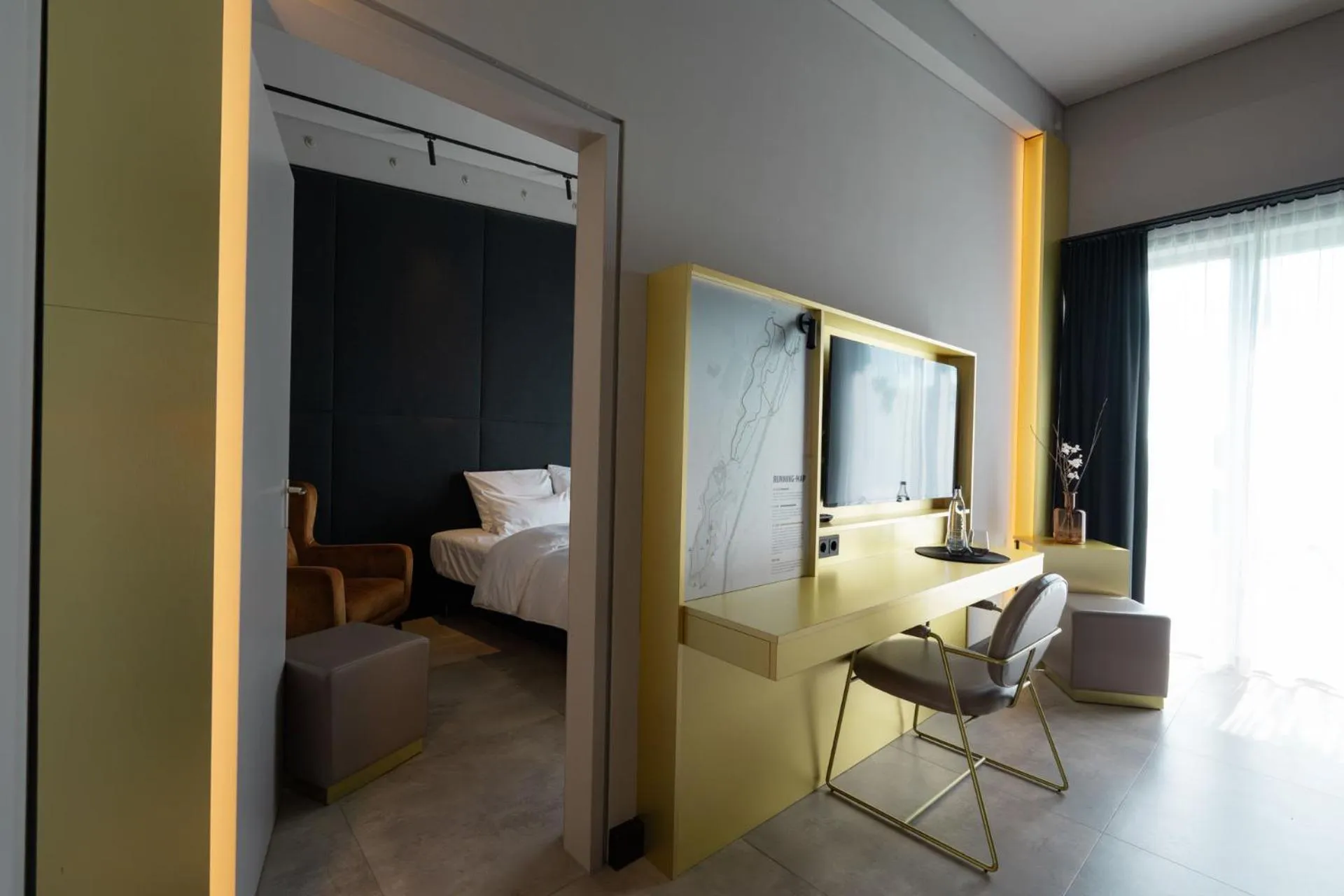 Bedroom, Bed in Scheck Hotel