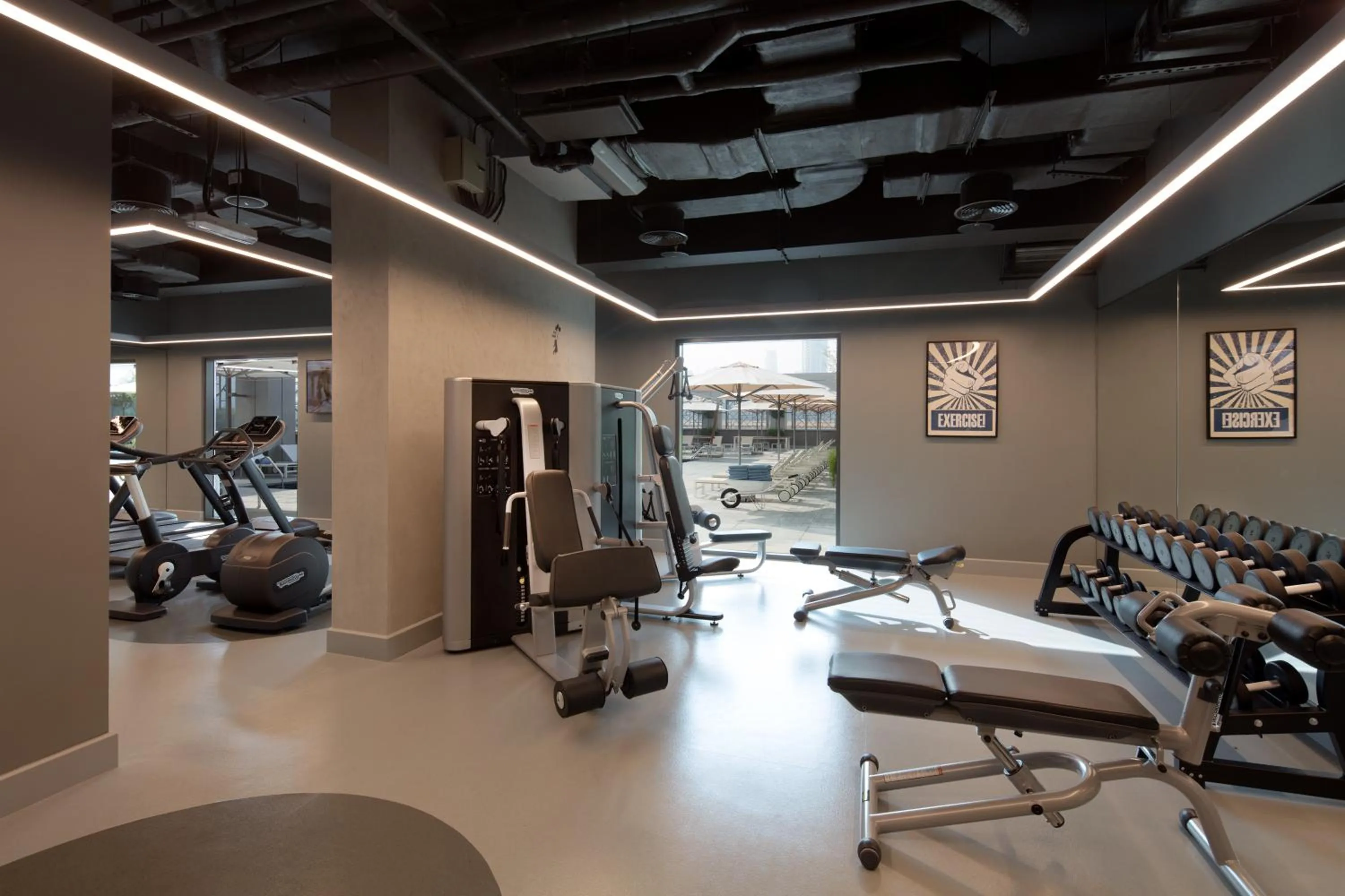 Fitness centre/facilities in Rove Trade Centre