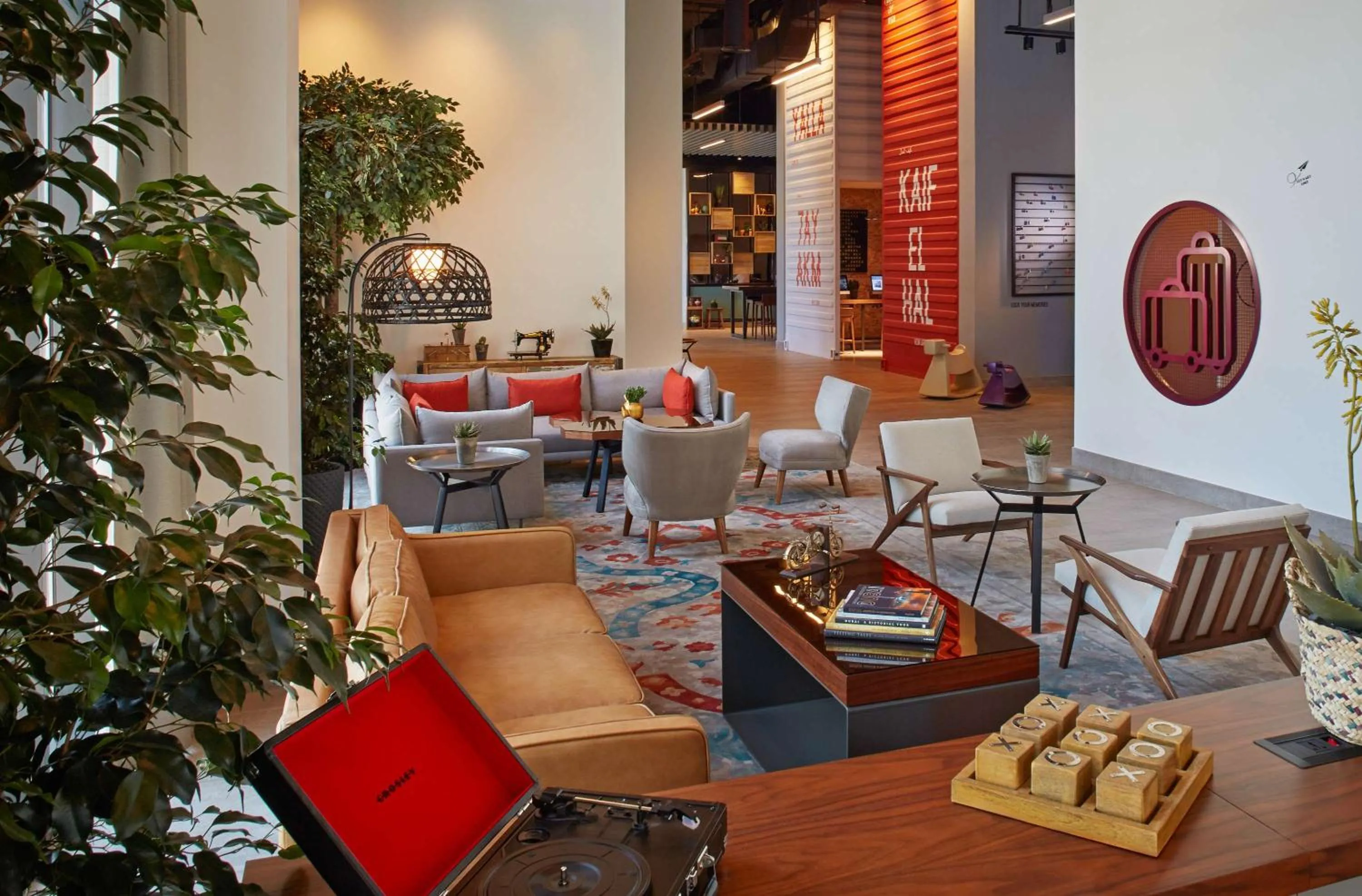 Lobby or reception in Rove Trade Centre