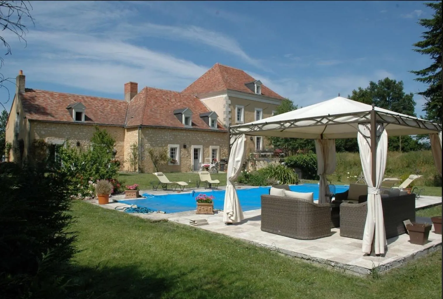 Garden in Moulin de morance