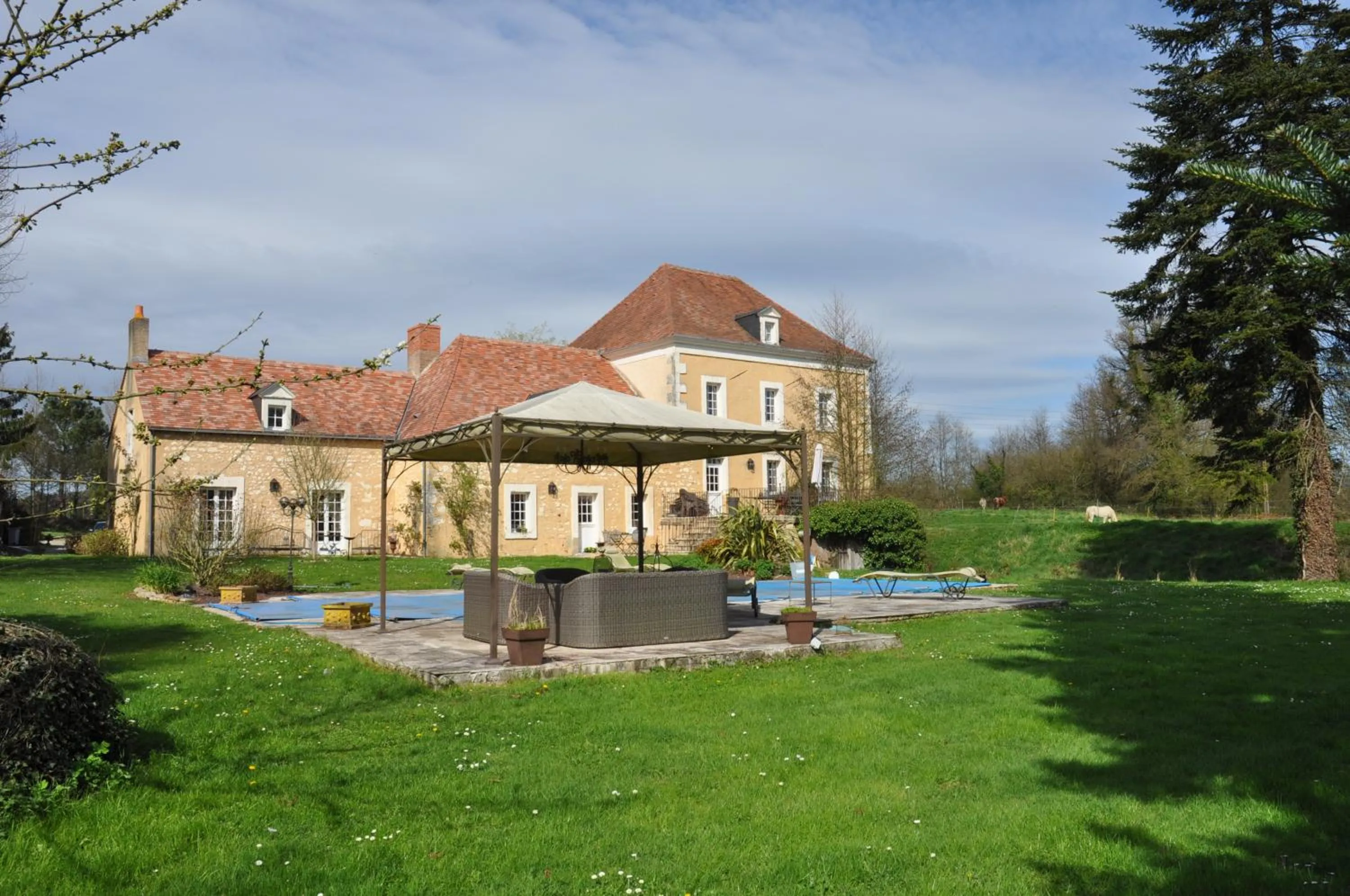 Garden in Moulin de morance