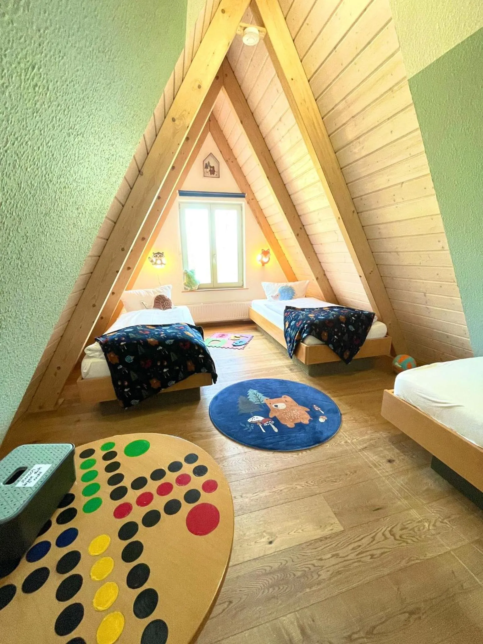 Bedroom, Bed in Family Club Harz