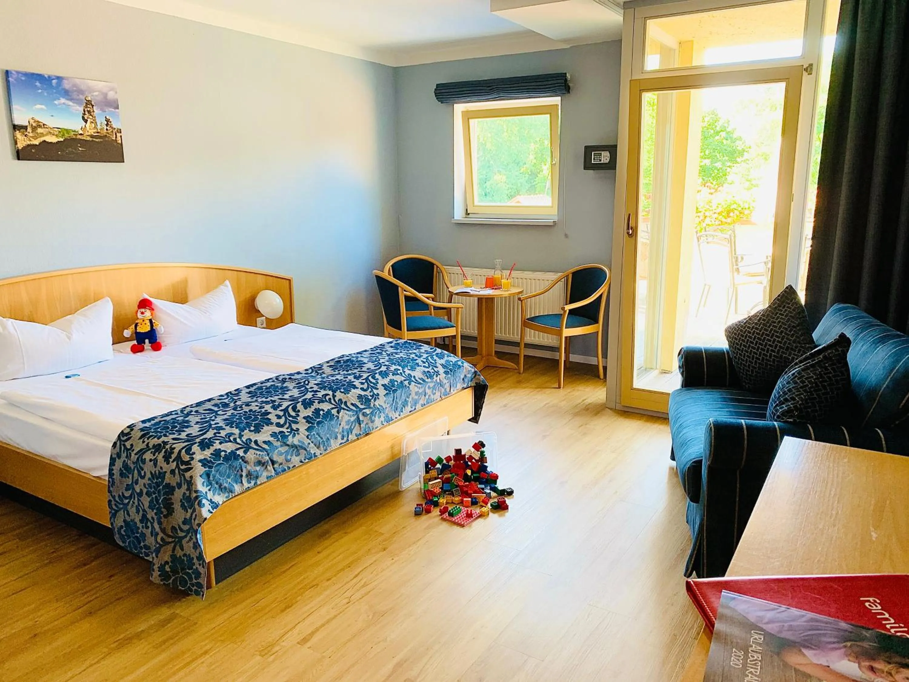 Bed in Family Club Harz