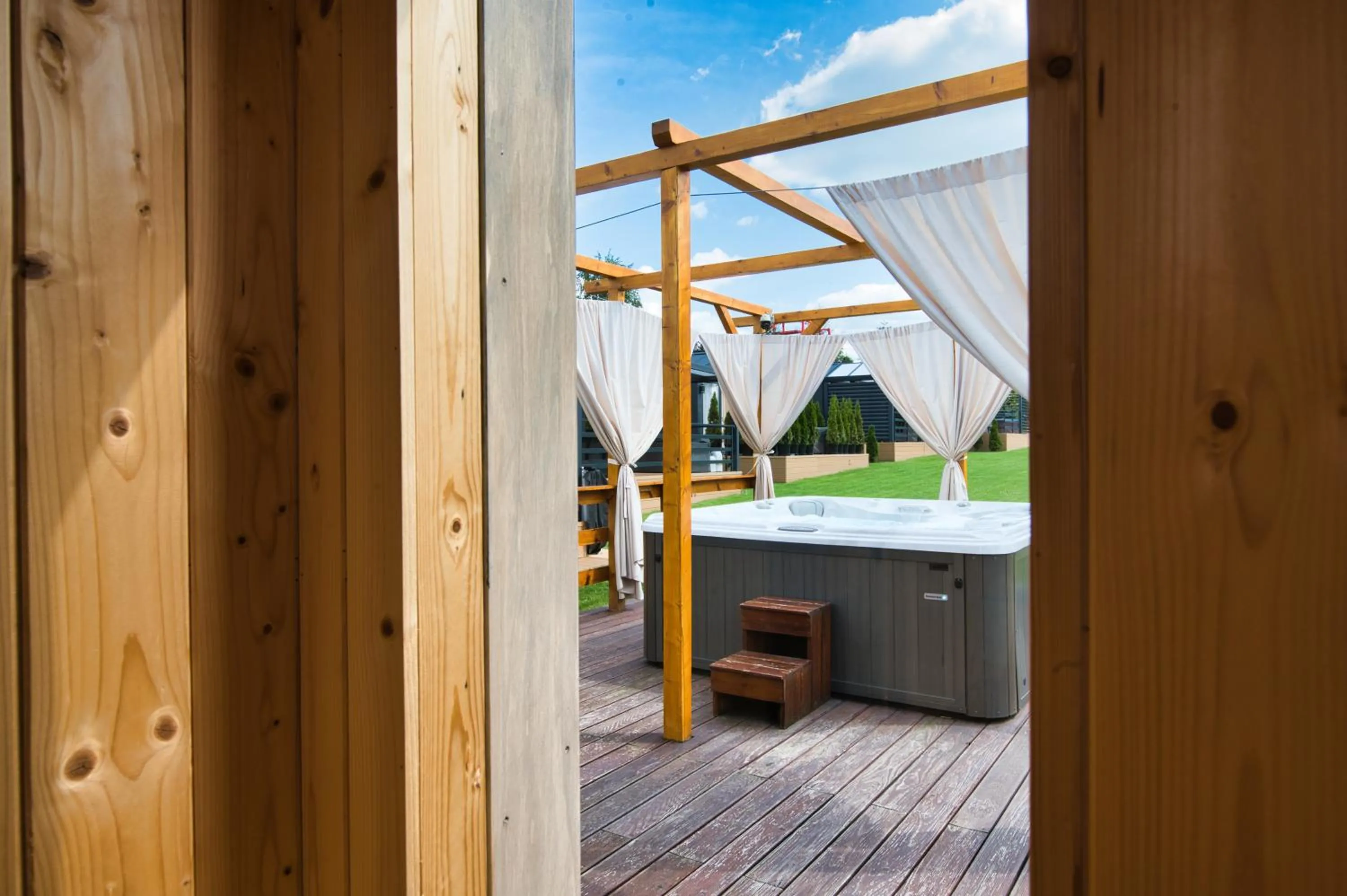 Hot Tub in Holiday Park Zator