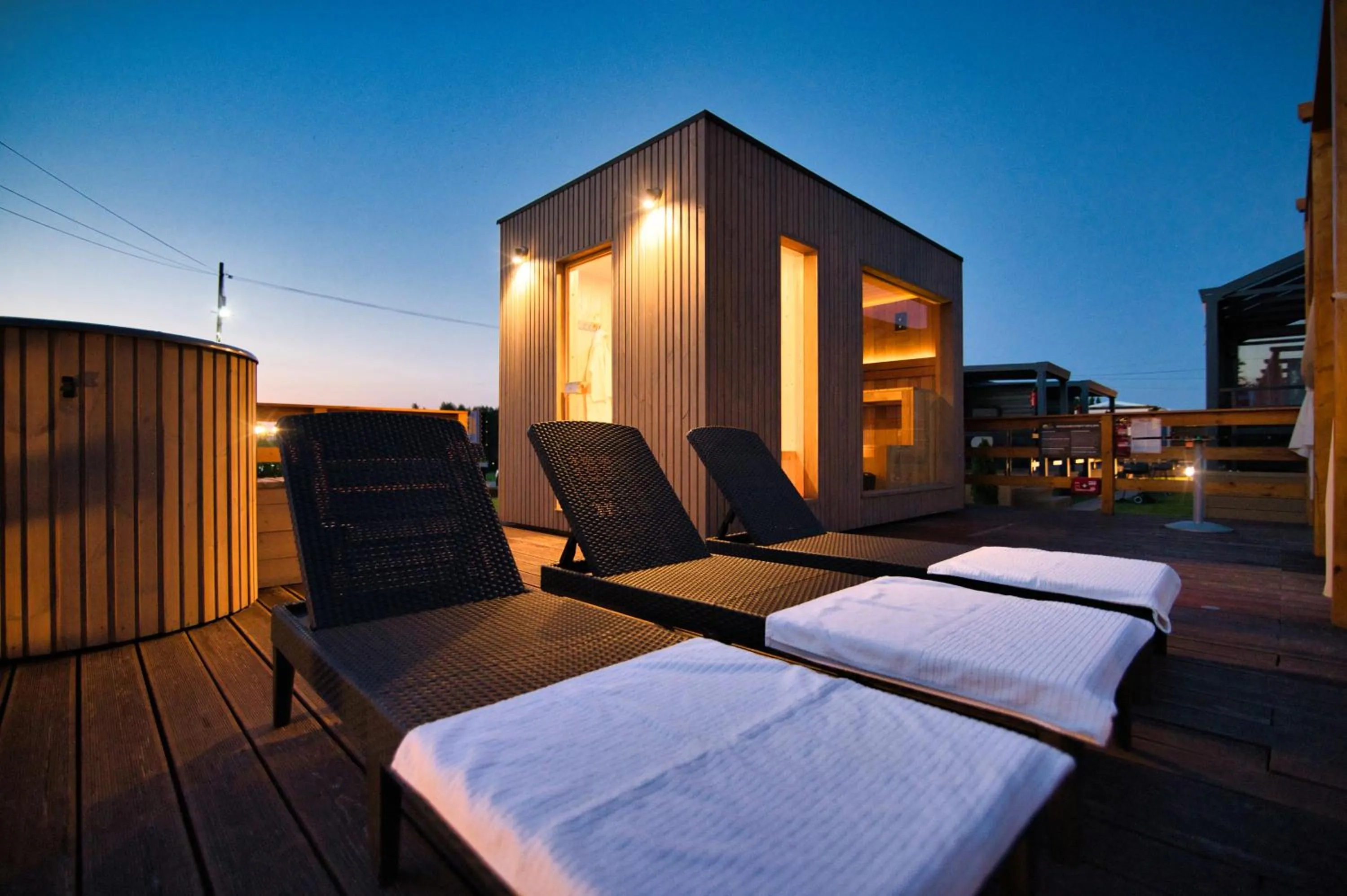 Sauna in Holiday Park Zator