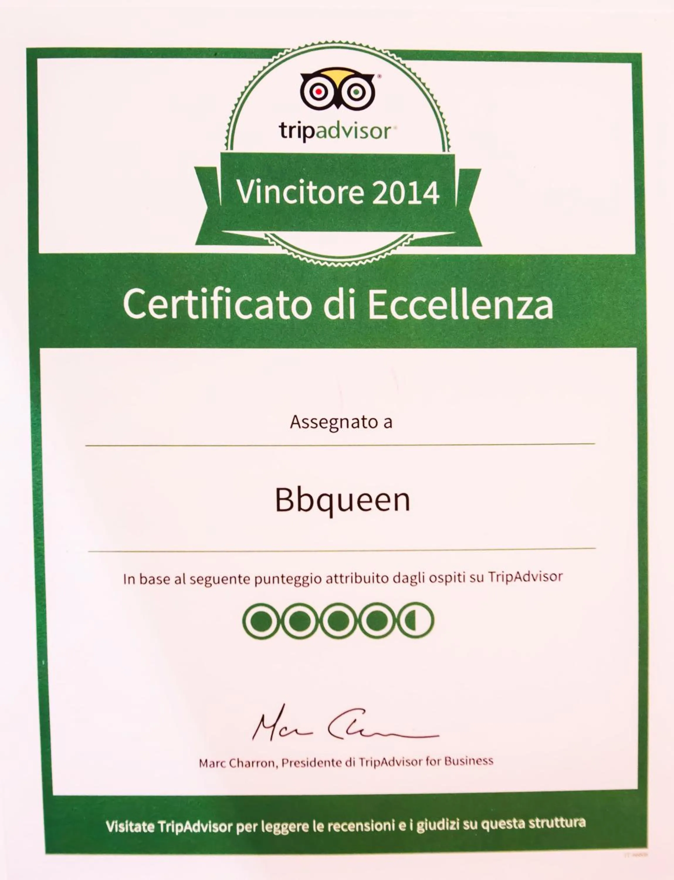 Certificate/Award in Bbqueen