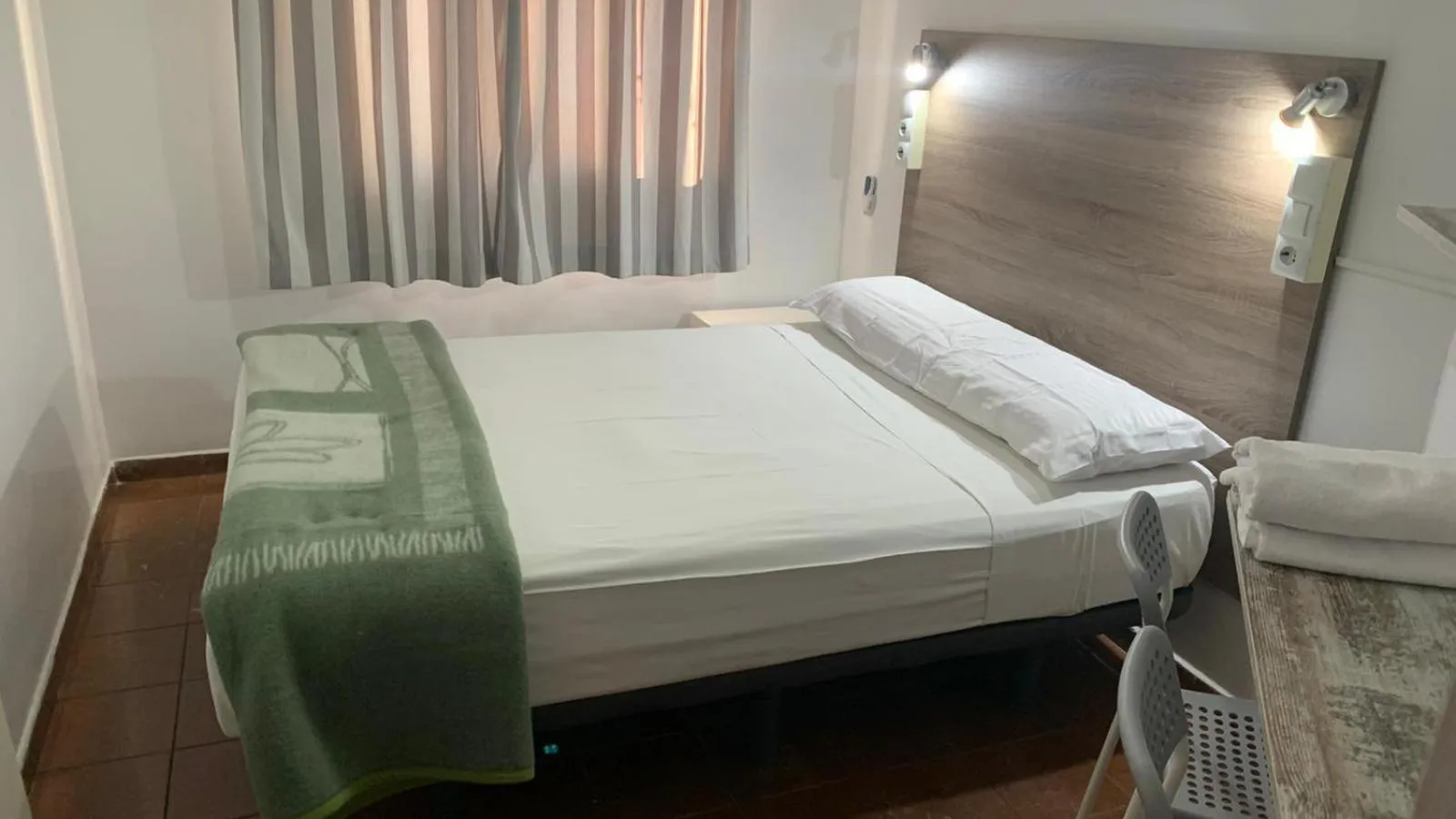 Bed in Casa de Huéspedes Almansa