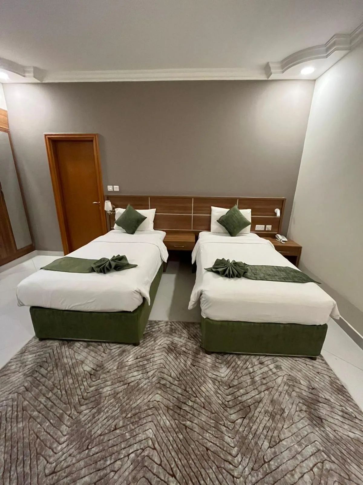 Bed in Muscat Hills Hotel