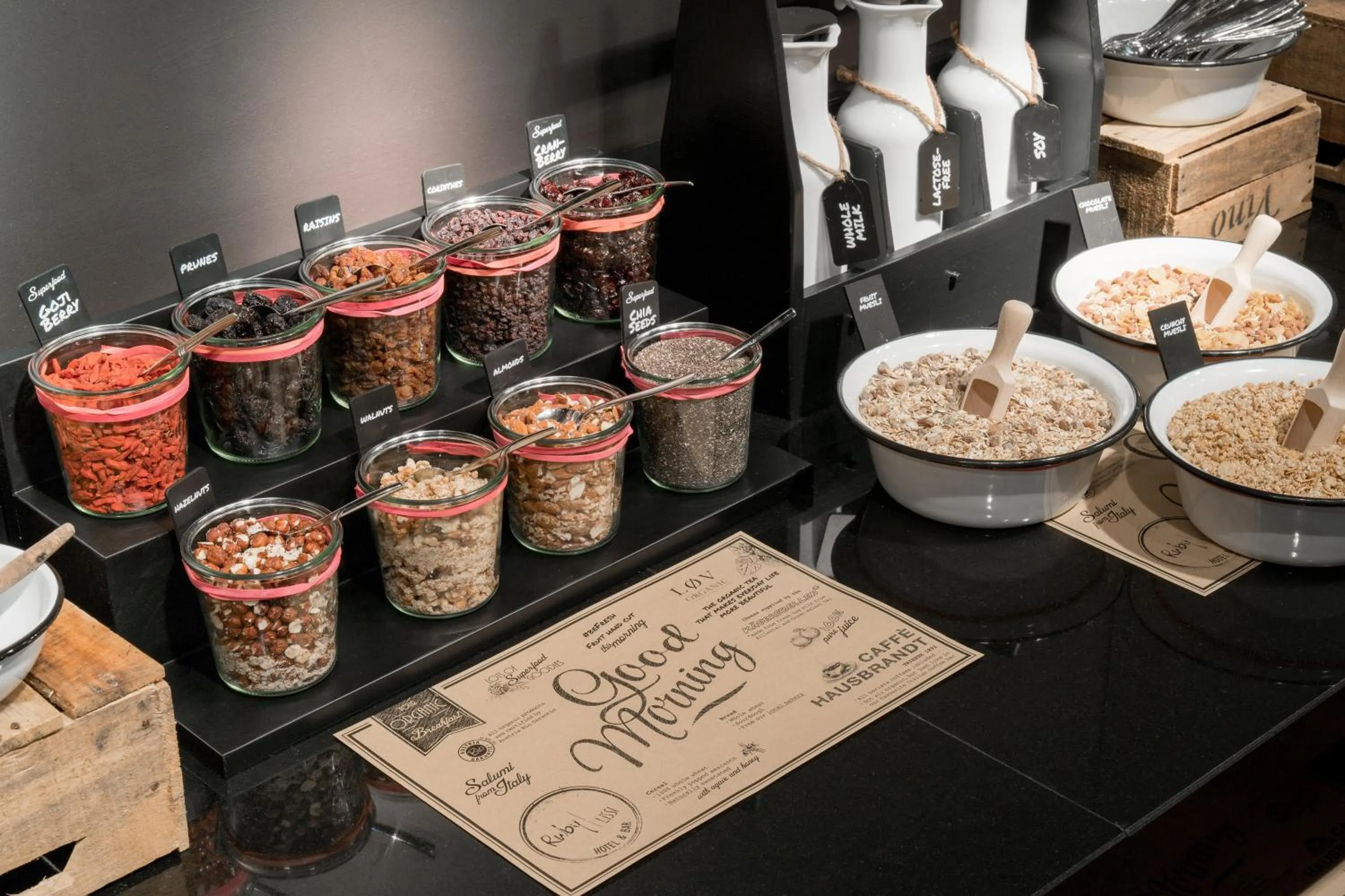 Buffet breakfast in Ruby Lissi Hotel Vienna