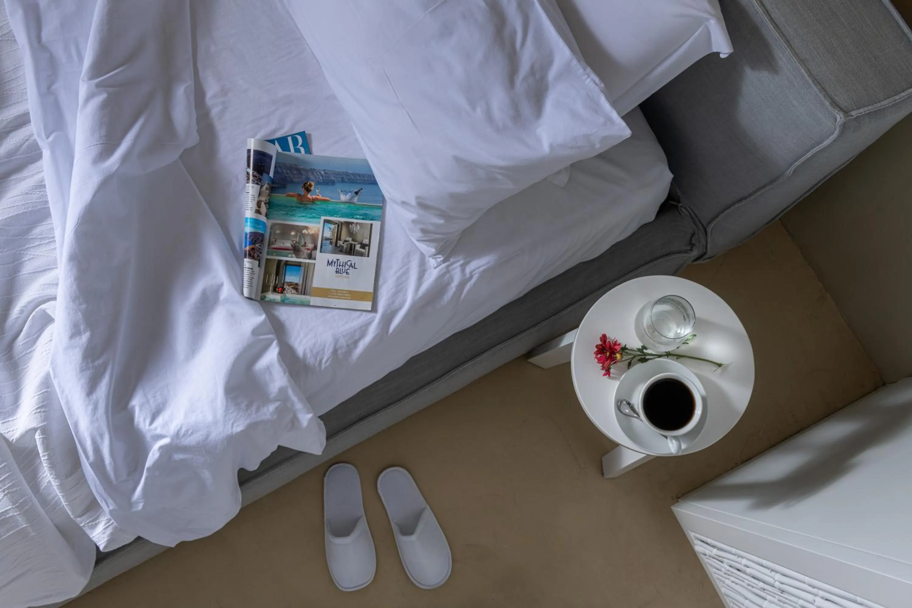 Bedroom, Bed in Mythical Blue Luxury Suites