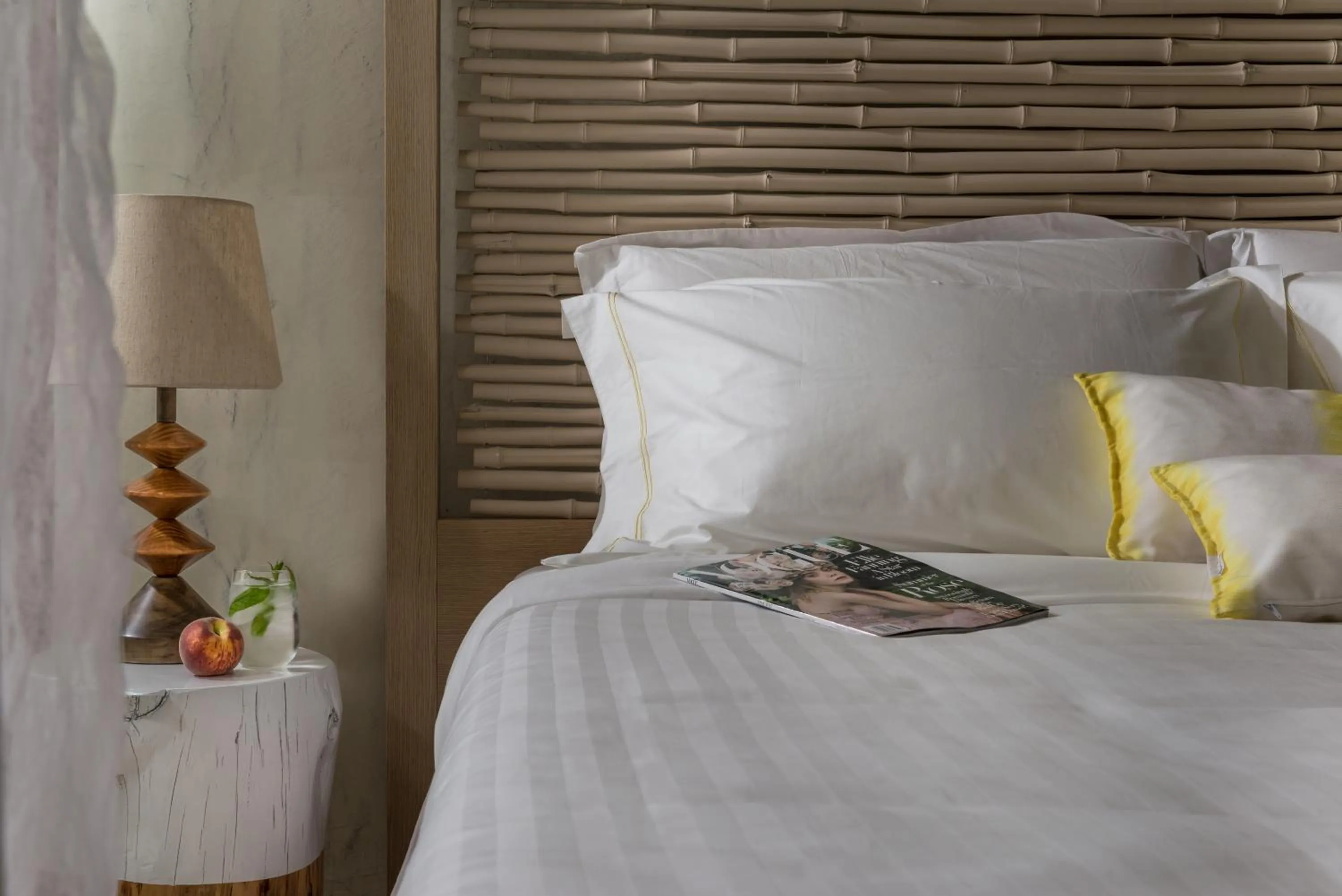 Bed in Mythical Blue Luxury Suites