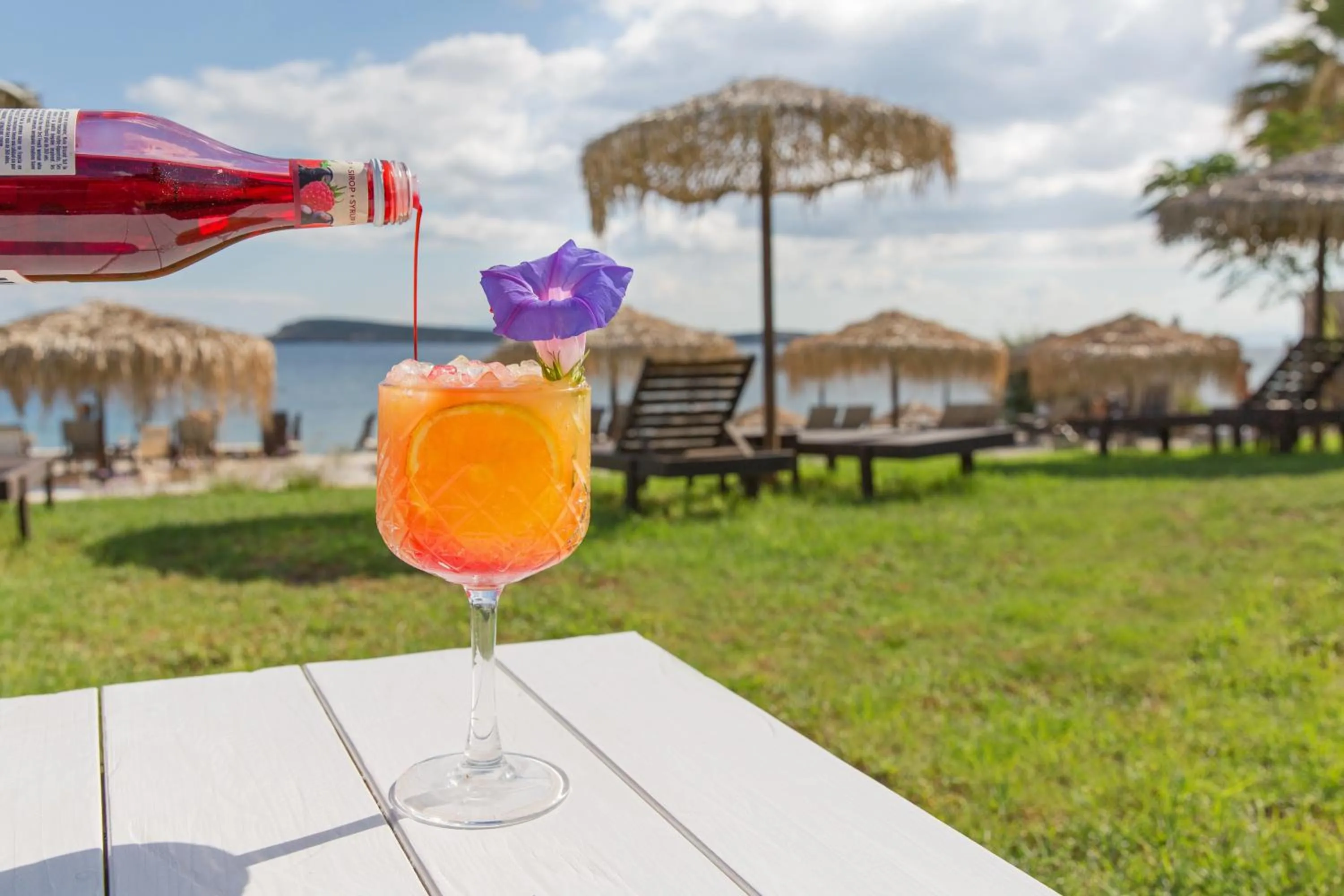 Garden view in Golden Beach Hotel