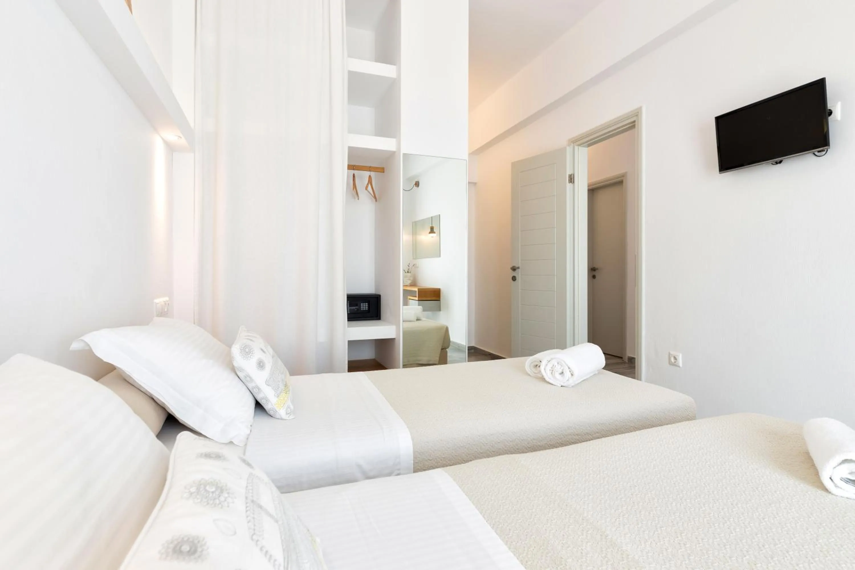 Bed in Golden Beach Hotel