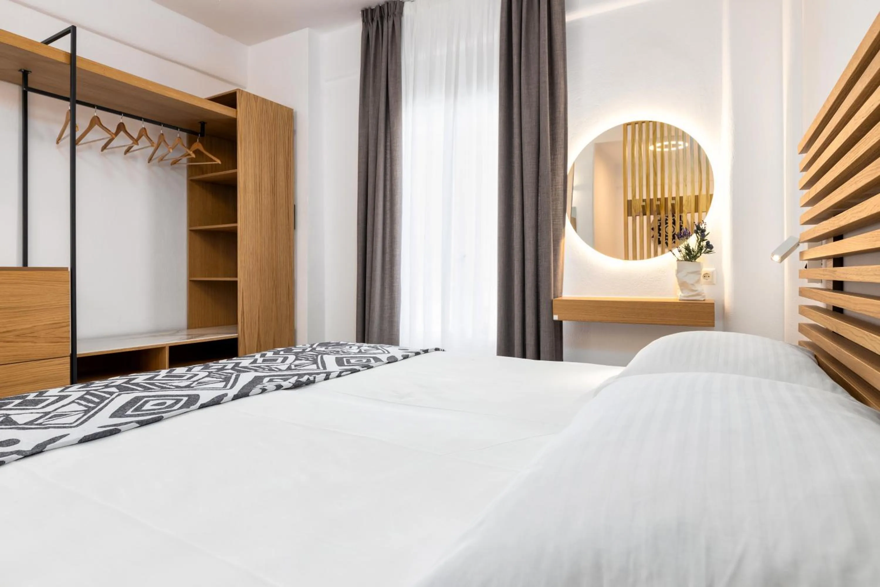 Bed in Golden Beach Hotel