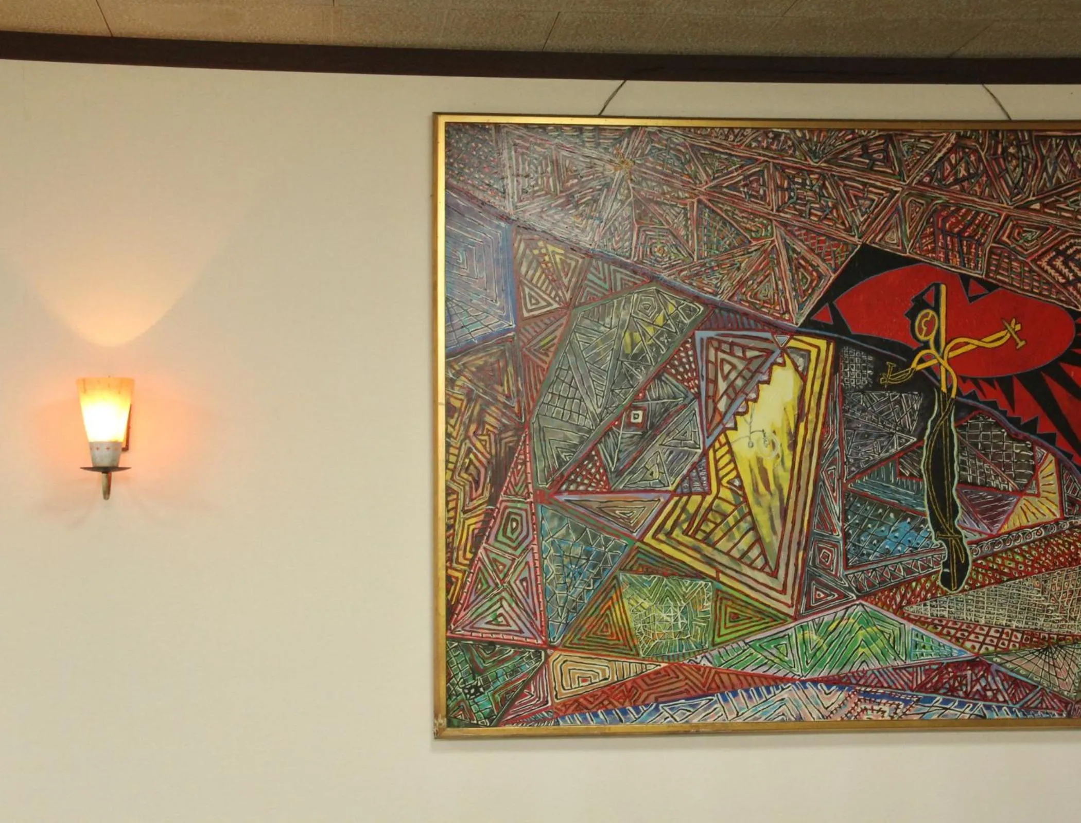 Decorative detail in Yokokura Ryokan