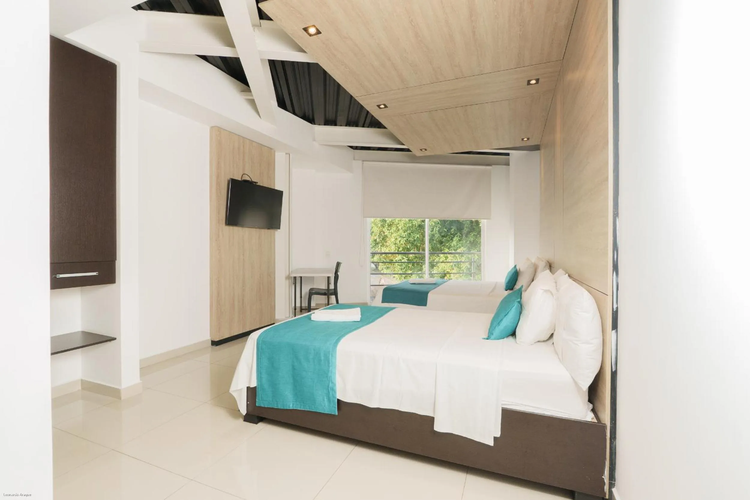 Bed in Hotel El Alba