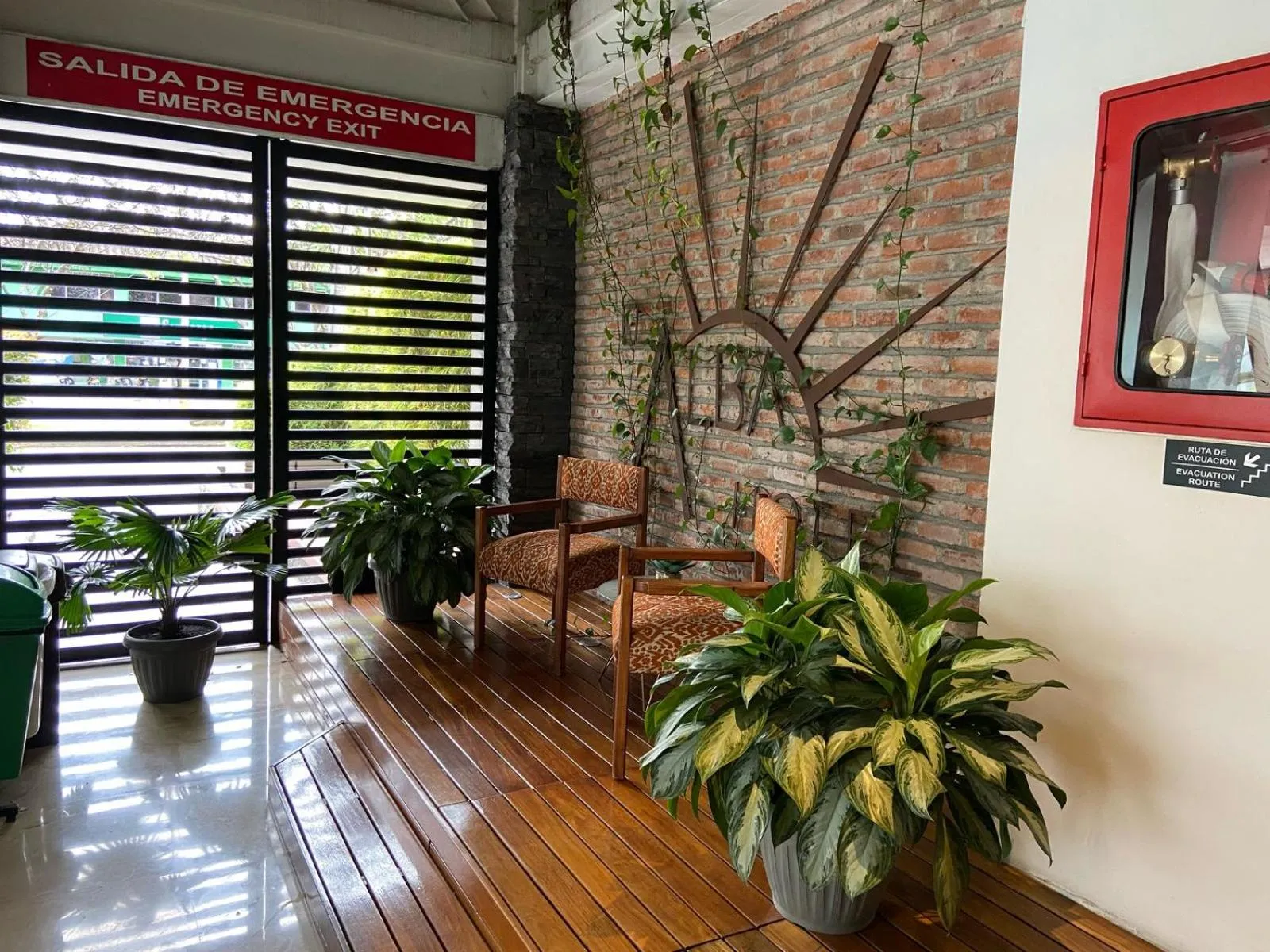 Living room in Hotel El Alba