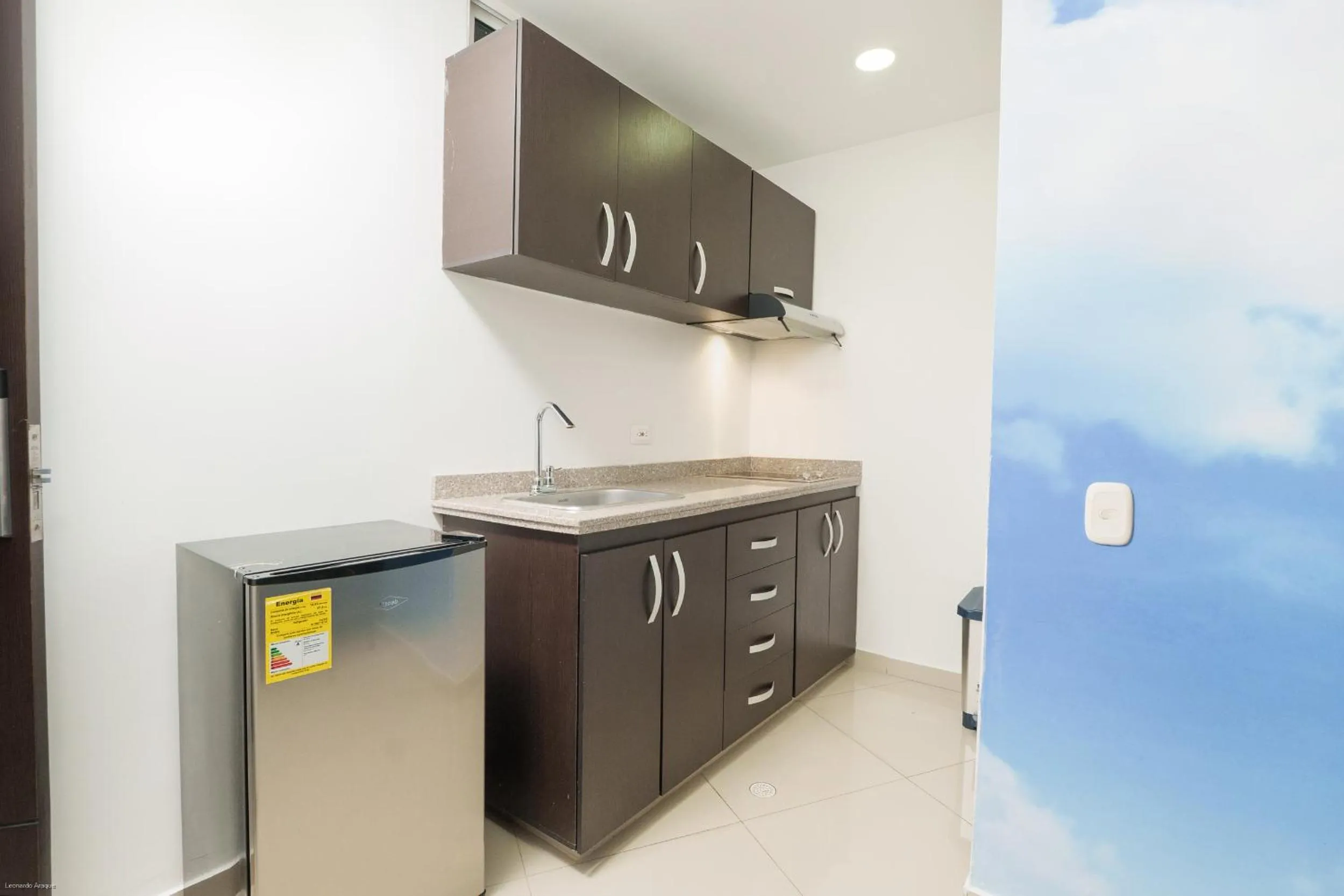 Kitchen or kitchenette in Hotel El Alba
