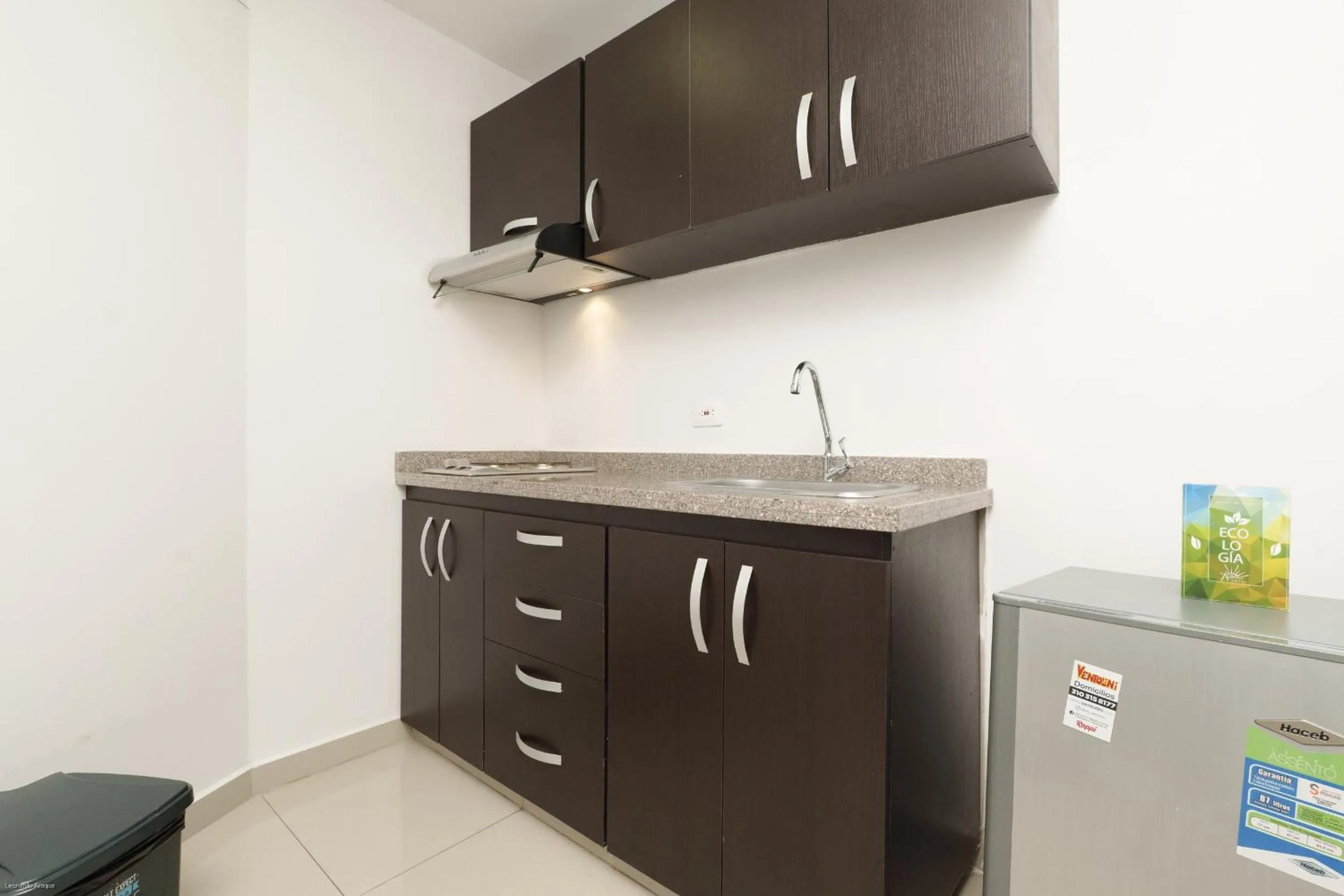 Kitchen or kitchenette in Hotel El Alba