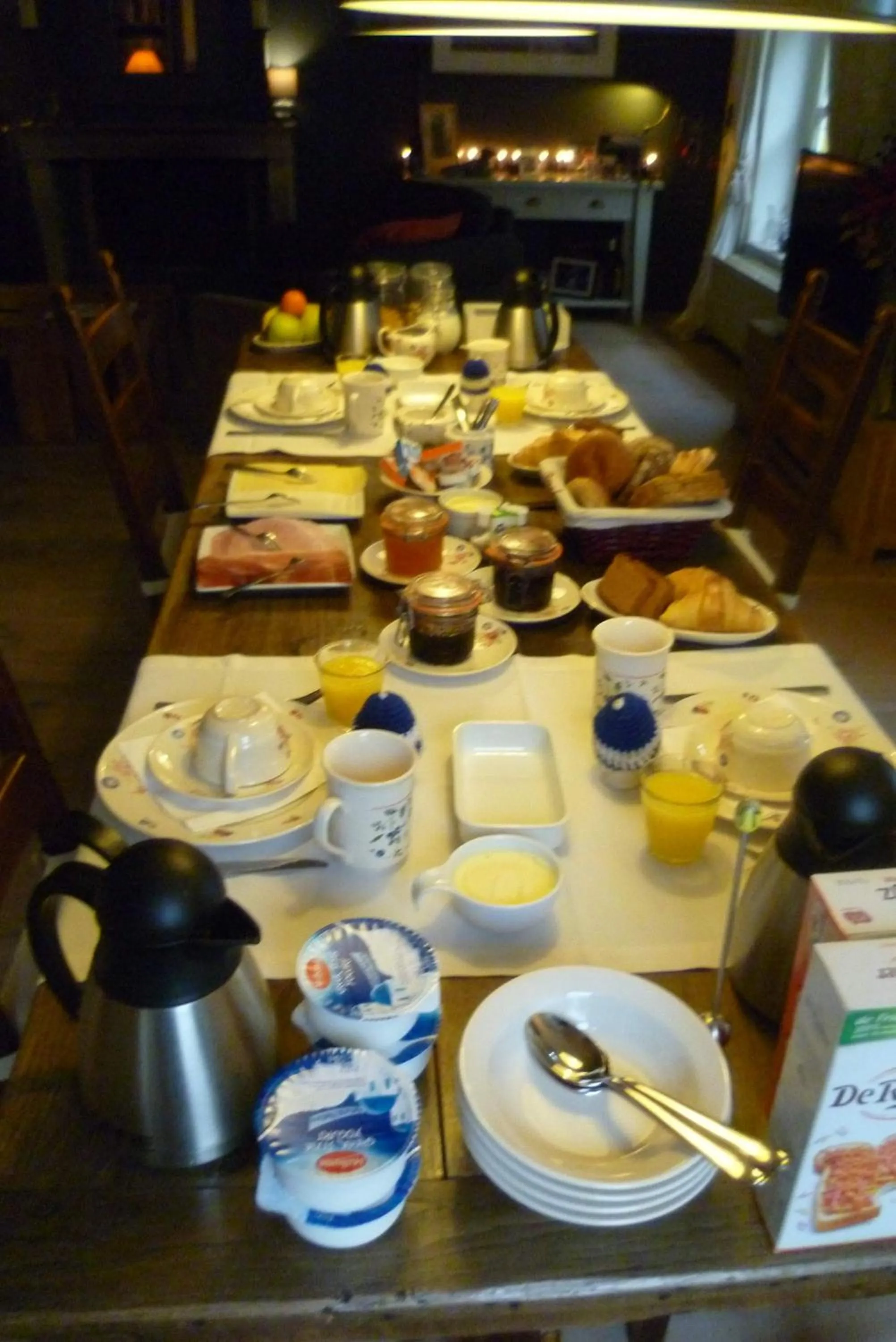 Continental breakfast in Beukenhof