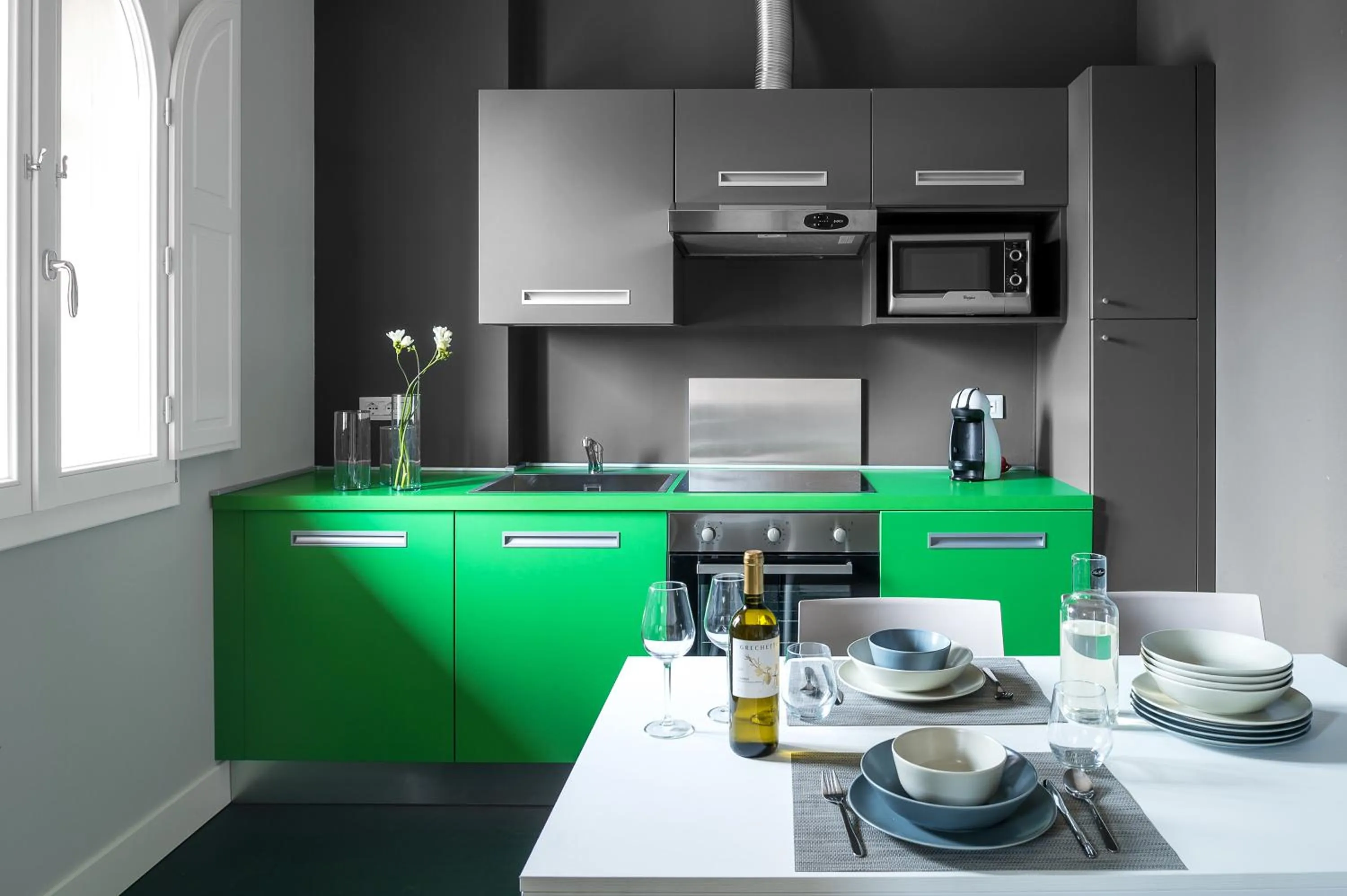 Kitchen or kitchenette in Almarossa