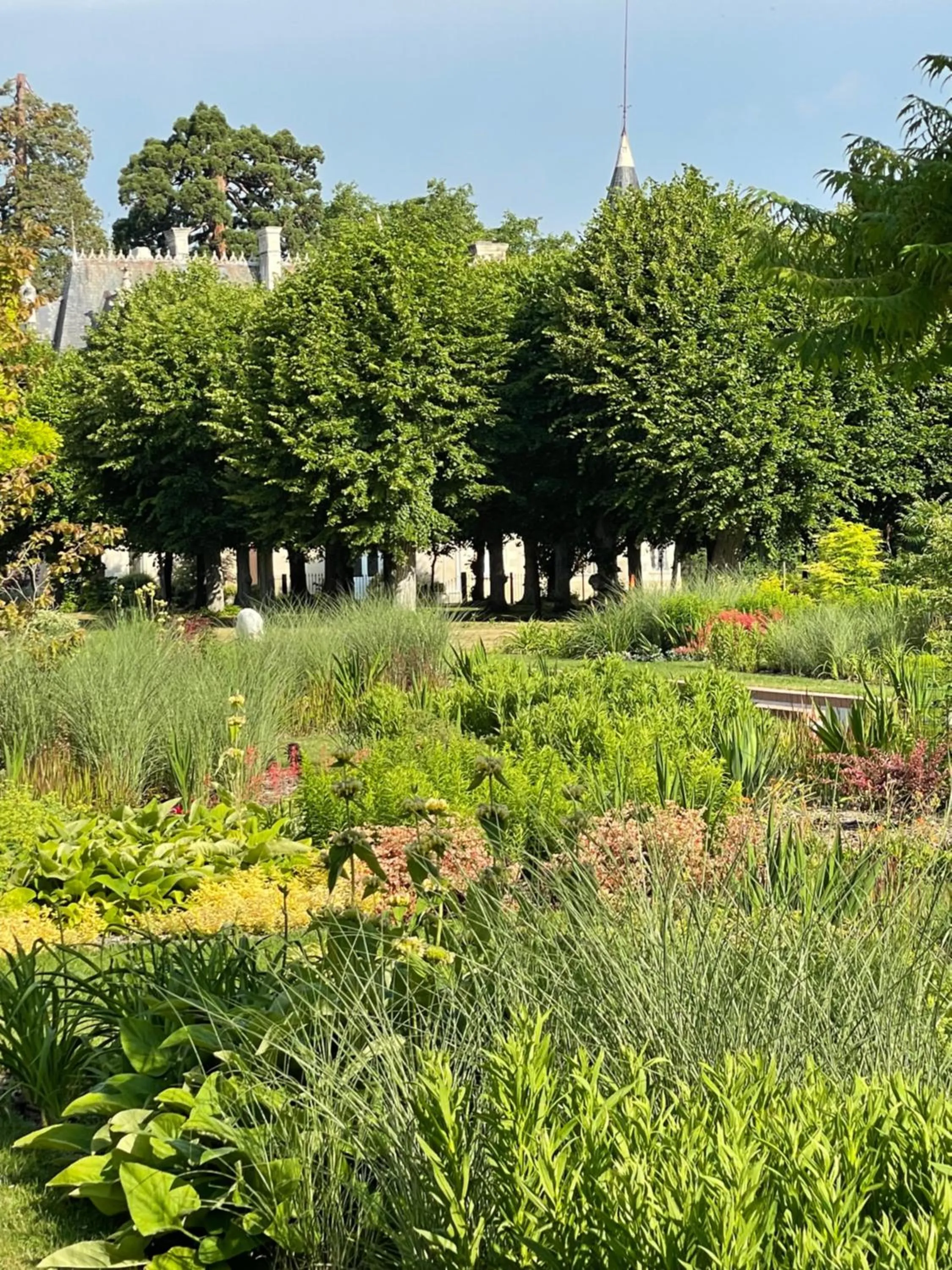 Garden in Château de Beauvais