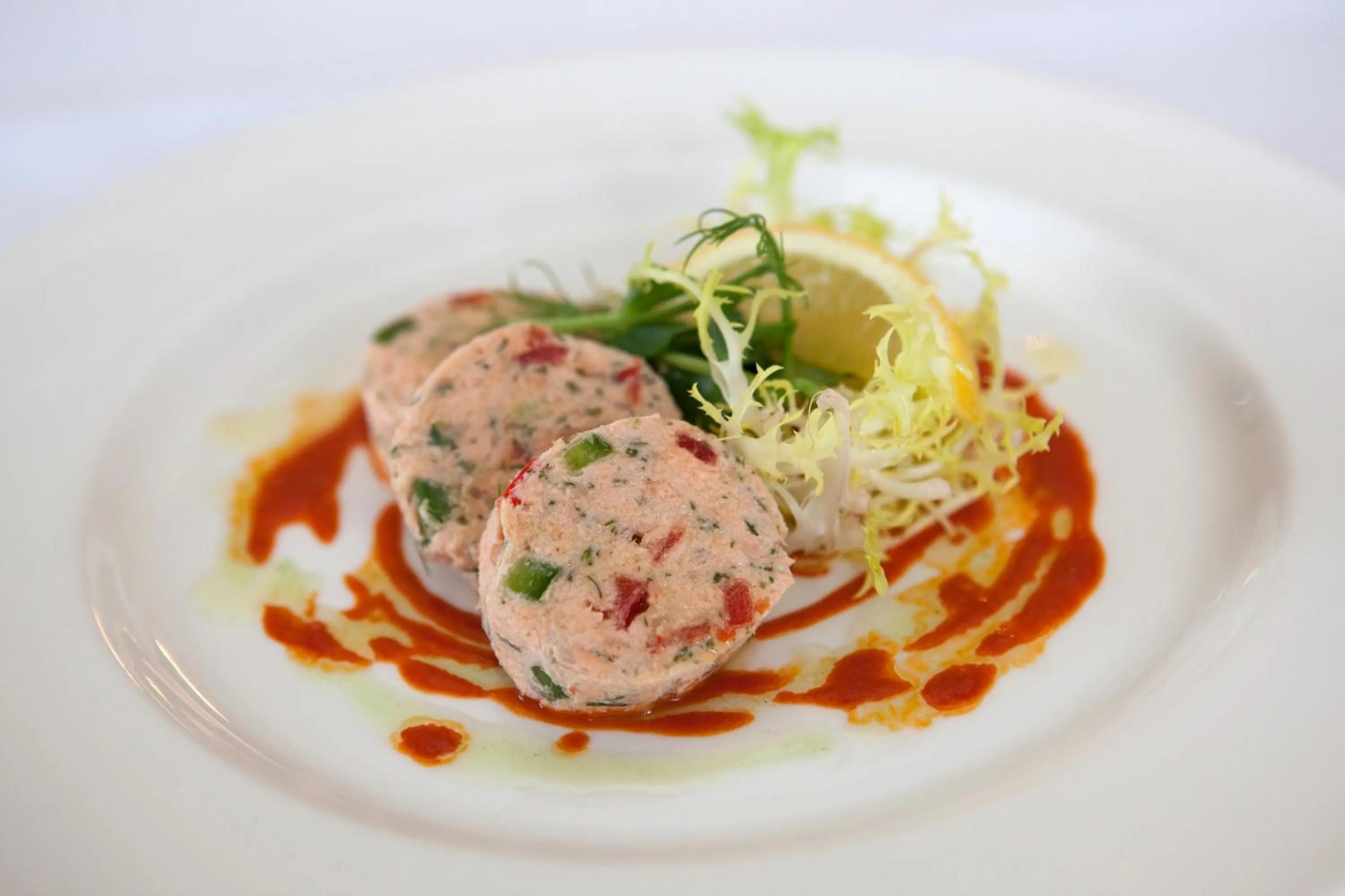 Food close-up in Garvock House Hotel