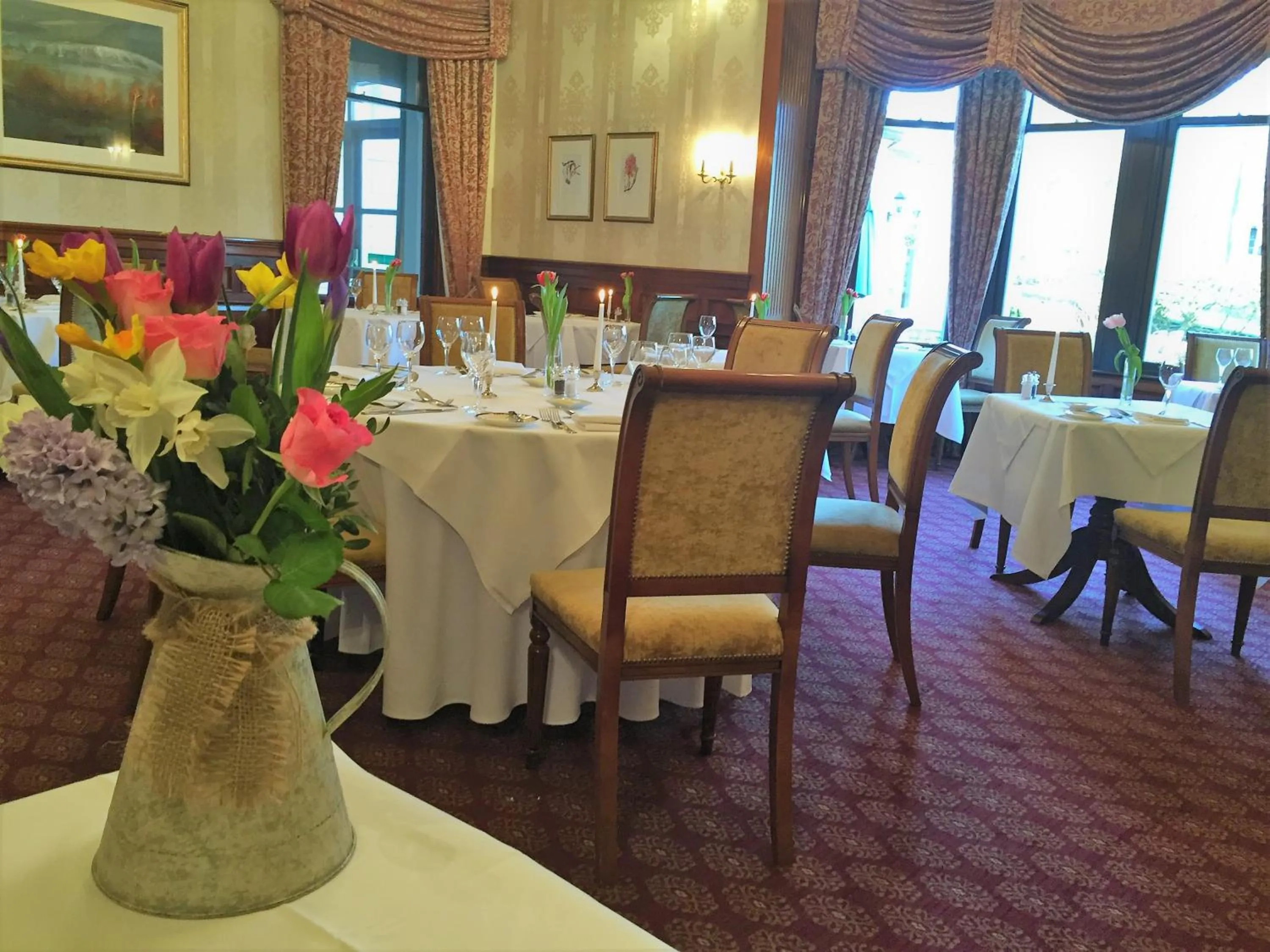 Restaurant/places to eat in Garvock House Hotel