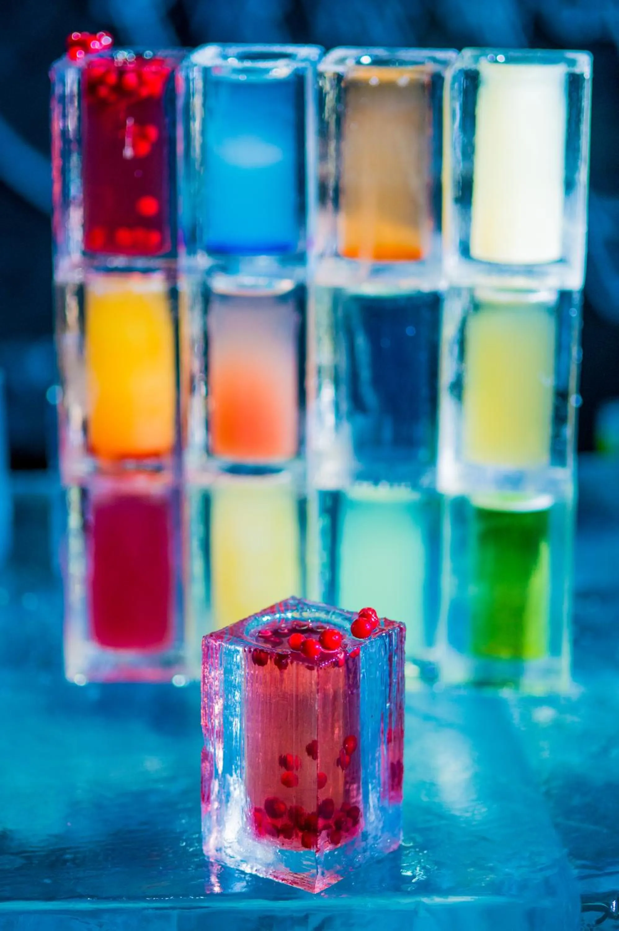 Alcoholic drinks in IceHotel