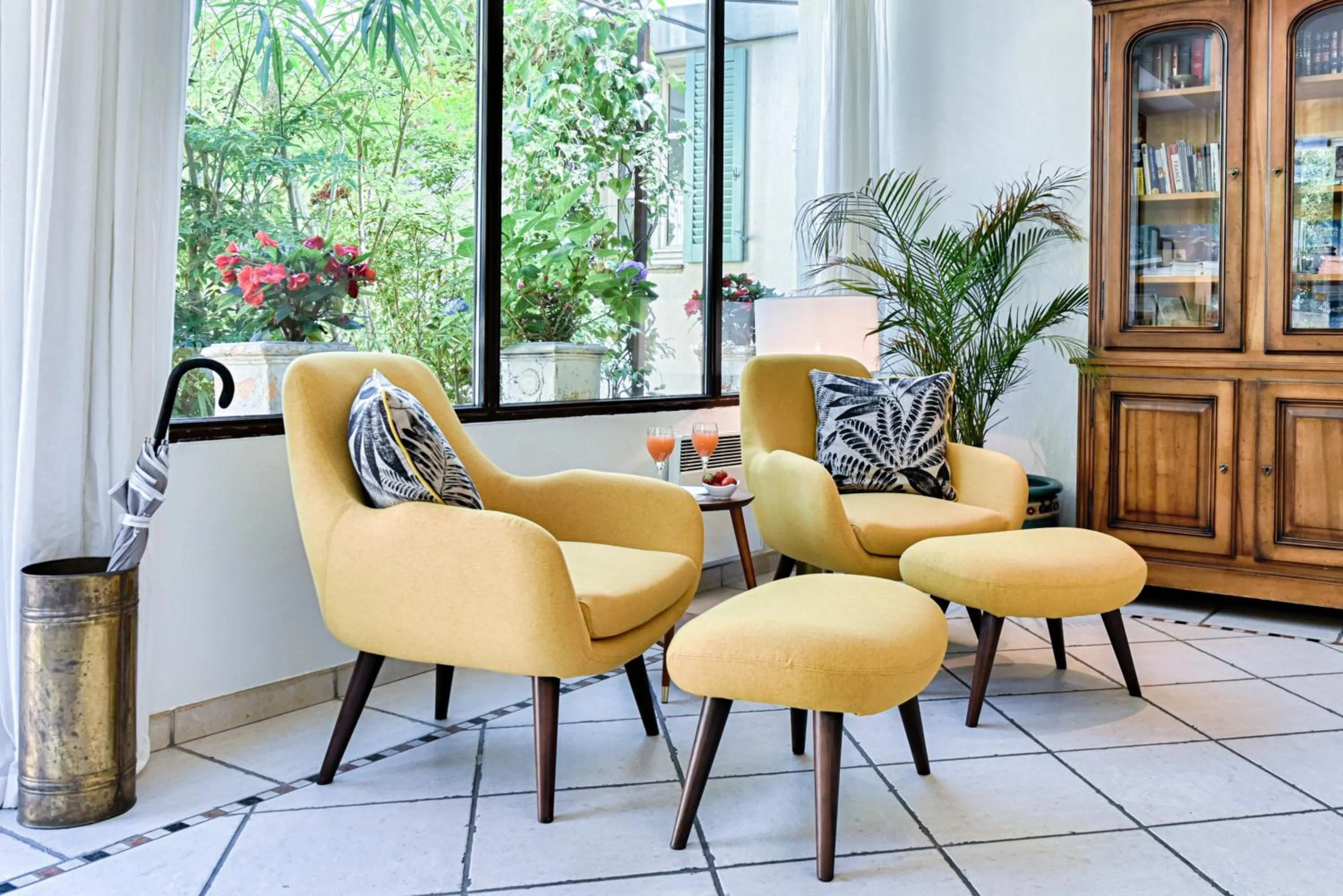 Lobby or reception in Hôtel La Grande Bastide