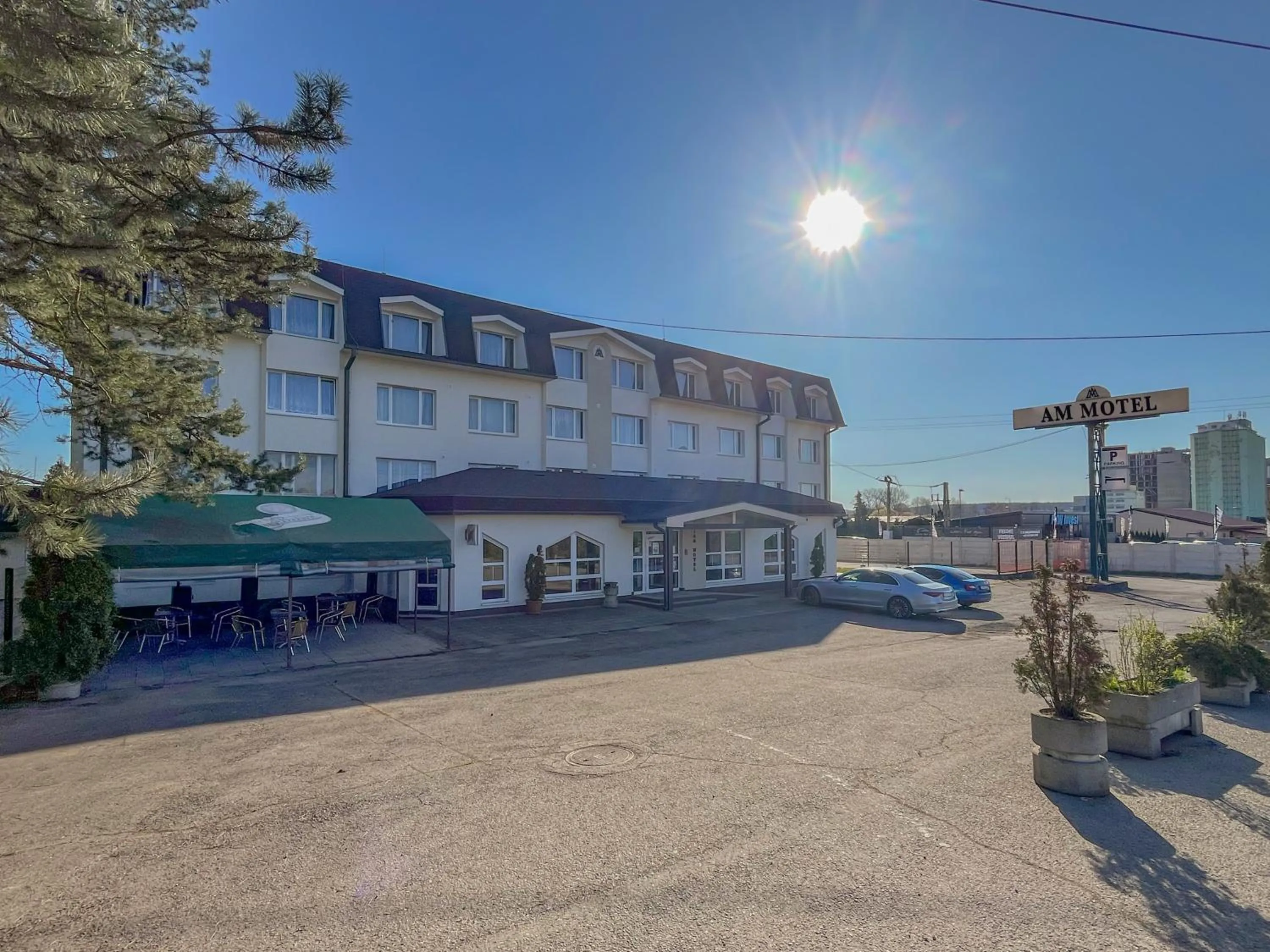 Property building in AM Motel