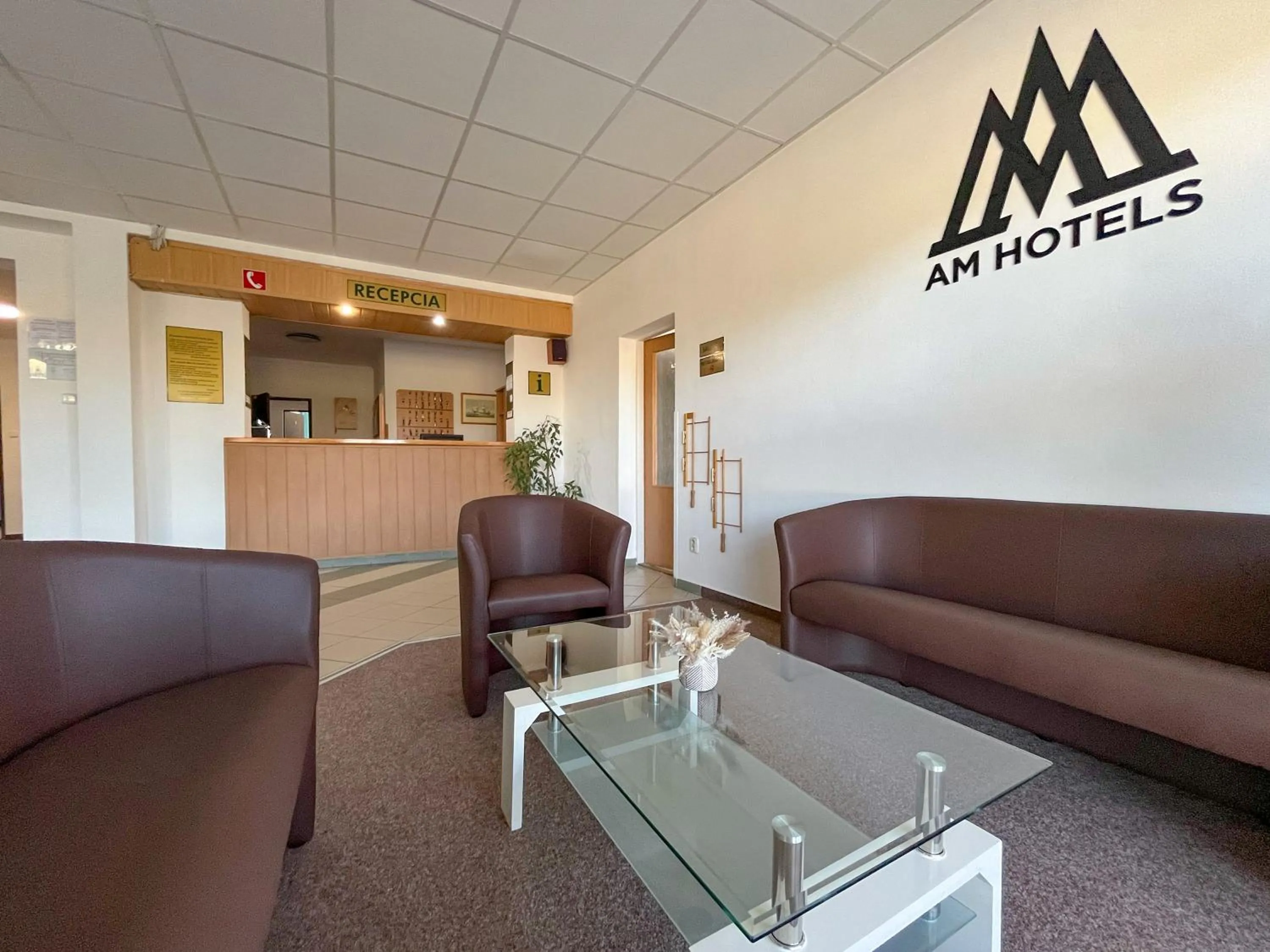 Lobby or reception in AM Motel