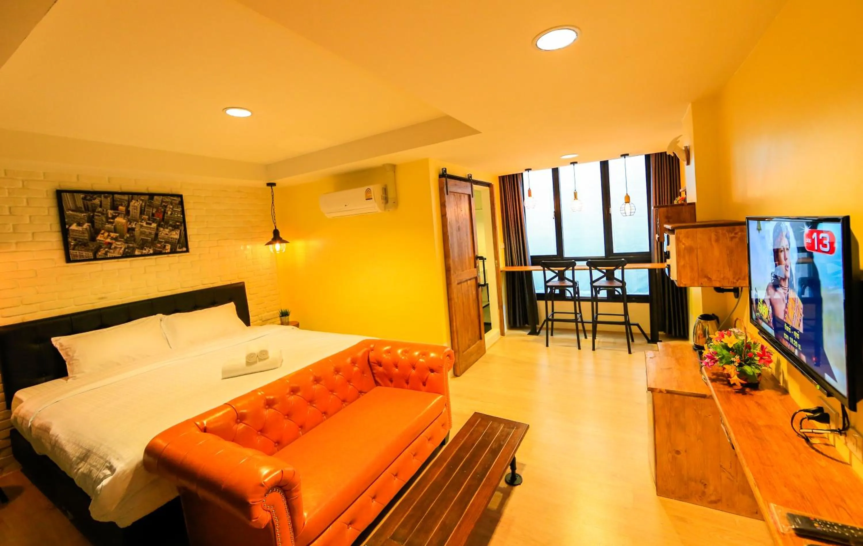 Photo of the whole room, Bed in Adagio Bangkok