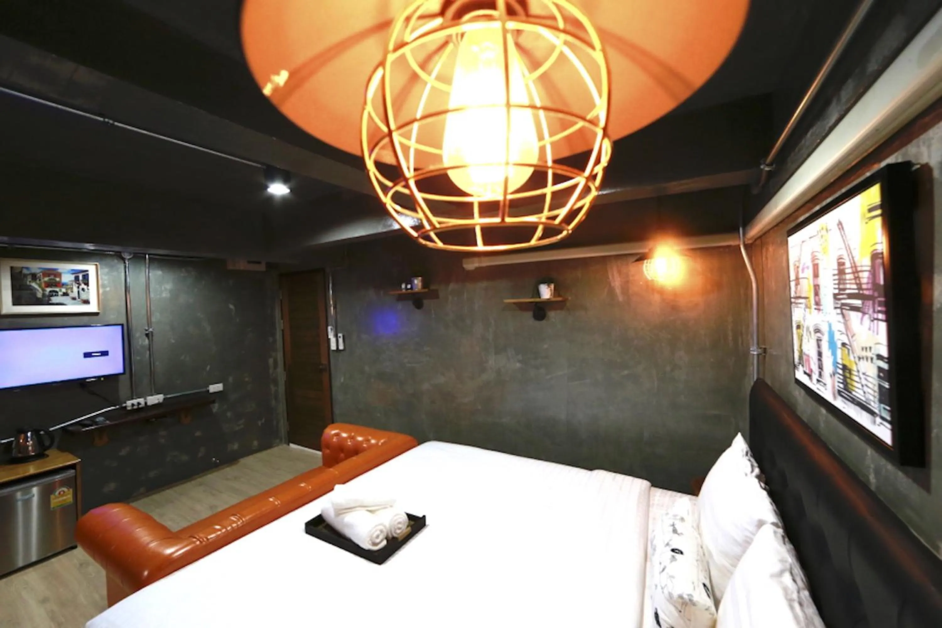 Photo of the whole room, Bed in Adagio Bangkok