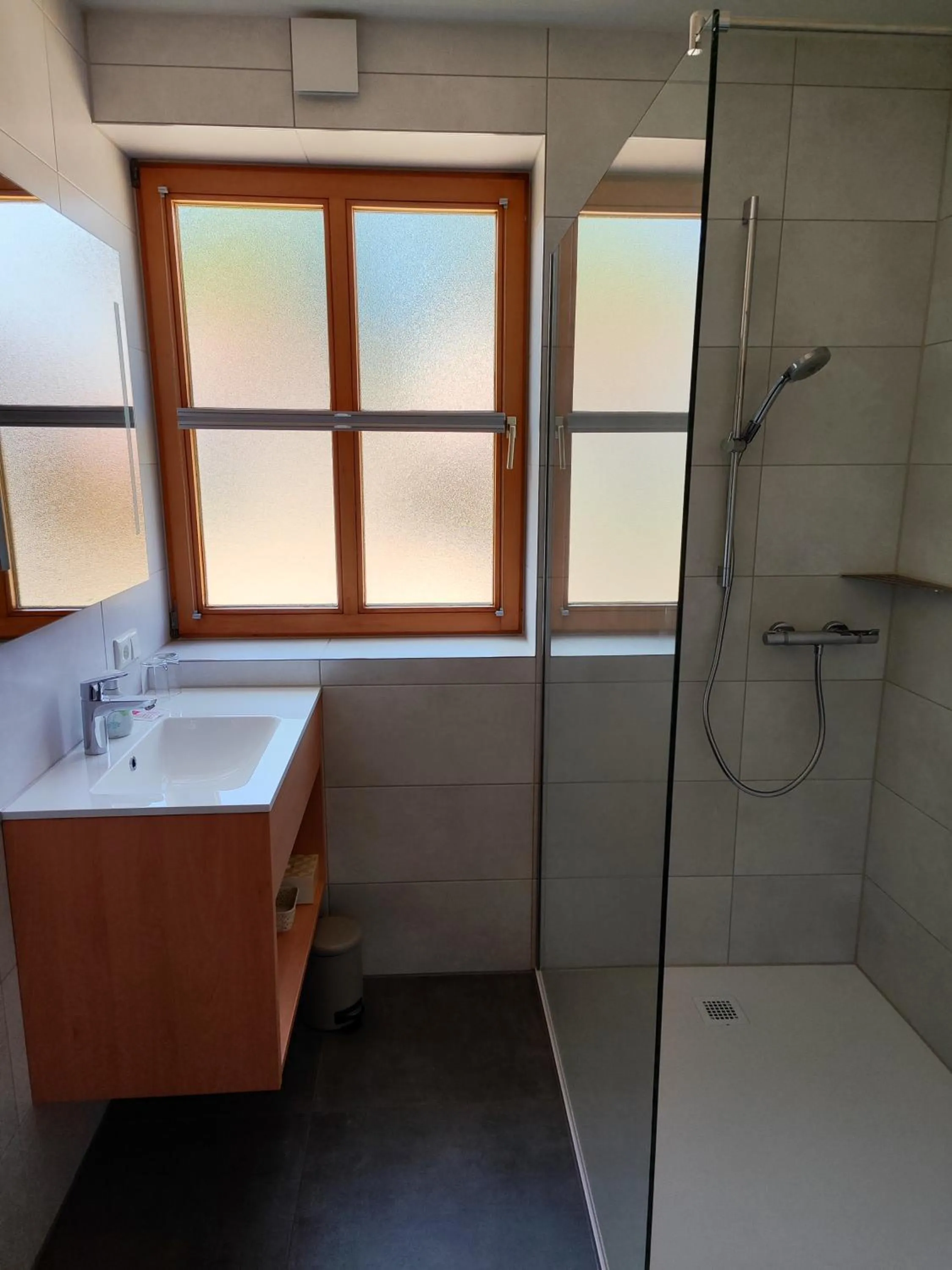 Bathroom in Gasthof Zahler