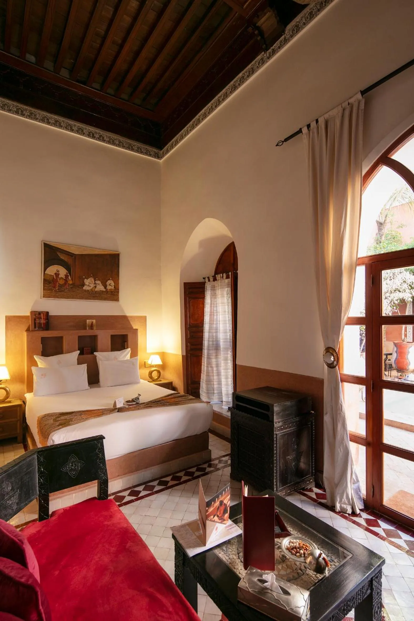 Bed in Riad Alili