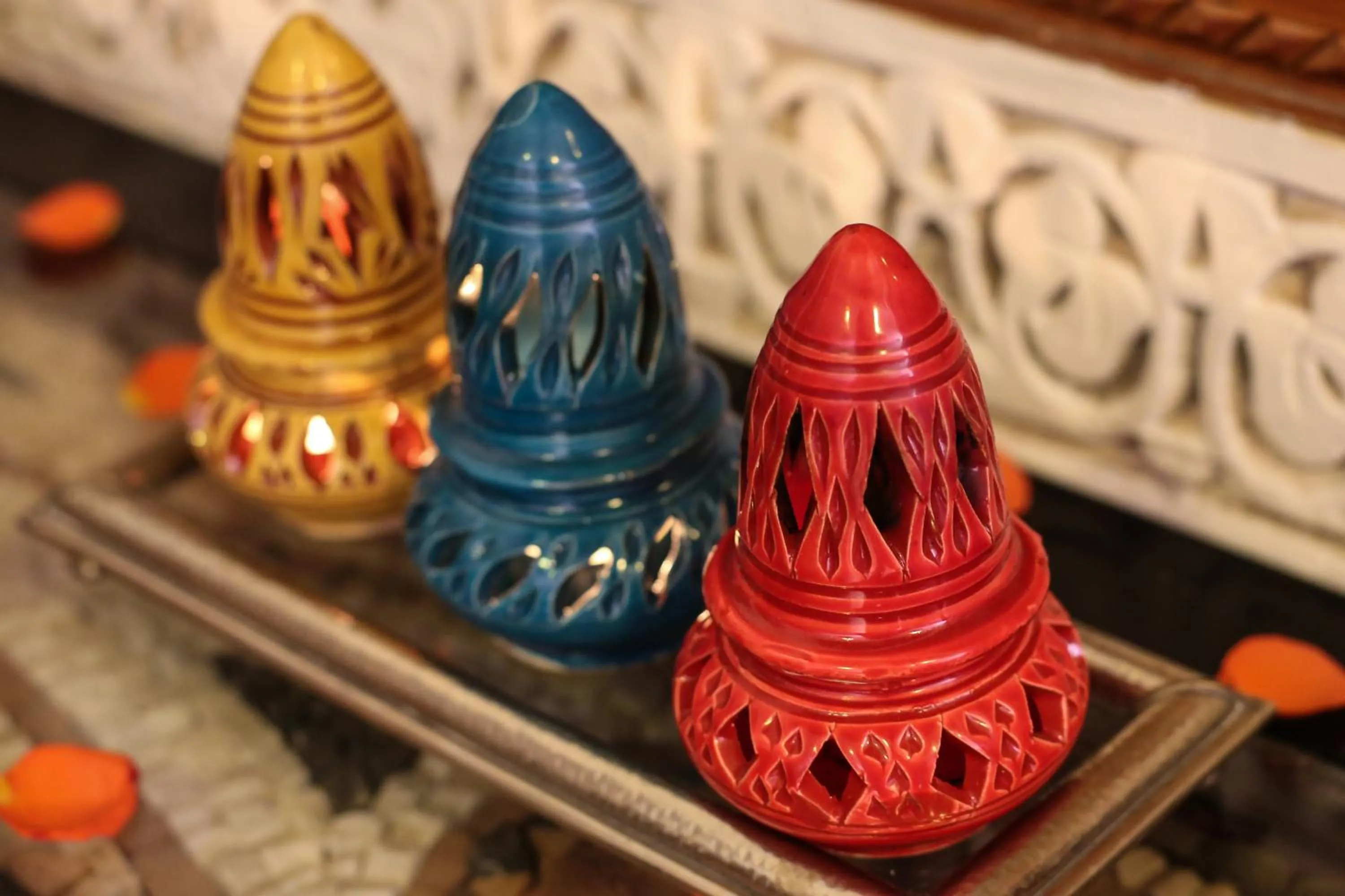 Decorative detail in Riad Alili