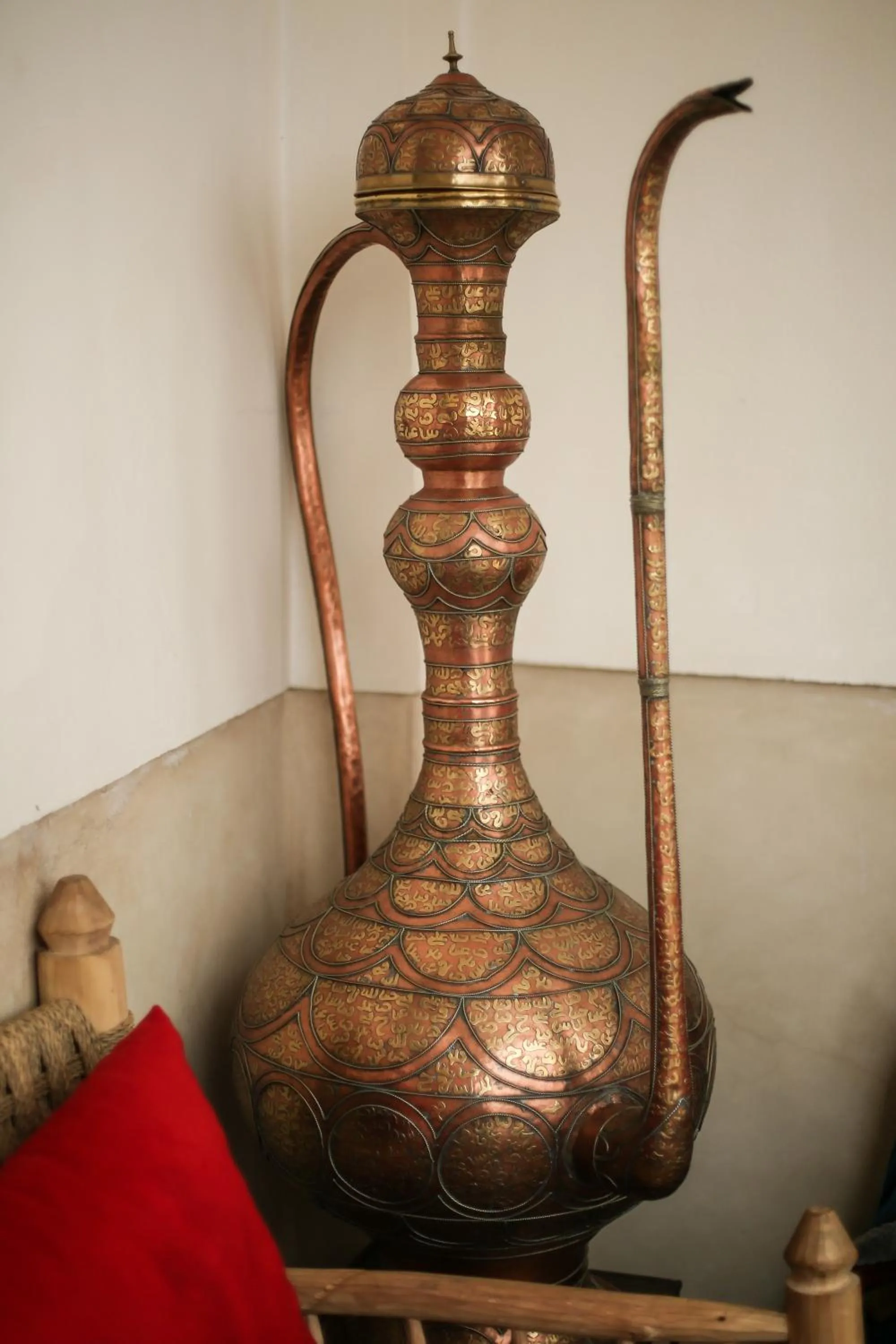 Seating area in Riad Alili