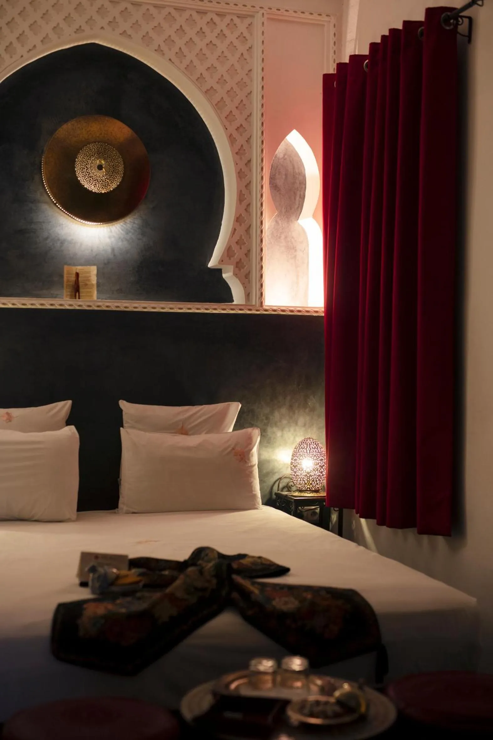Bed in Riad Alili