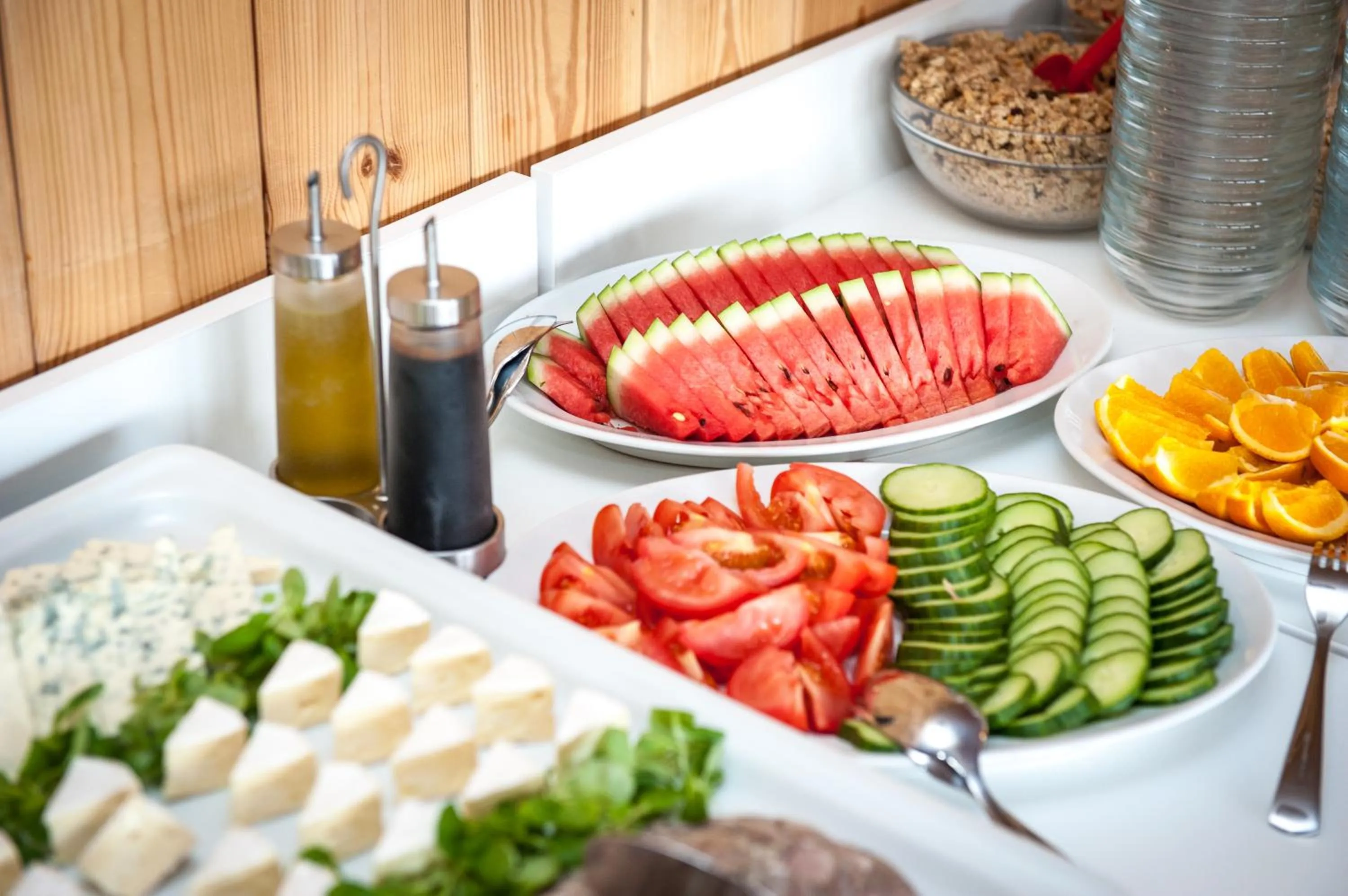 Breakfast in Hotel Horní Pramen