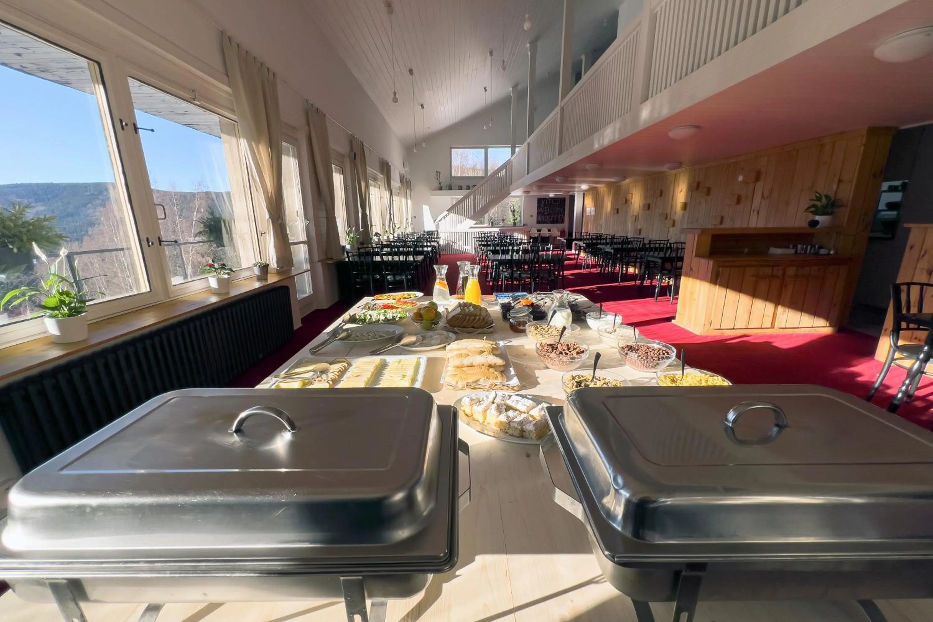 Breakfast in Hotel Horní Pramen