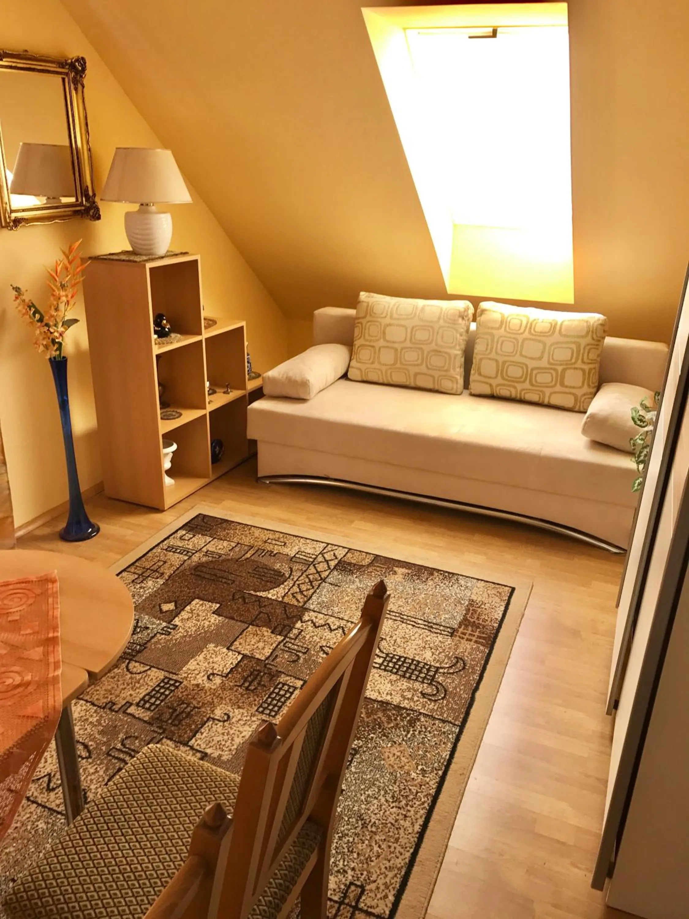 Living room, Bed in Villa Sonnenschein