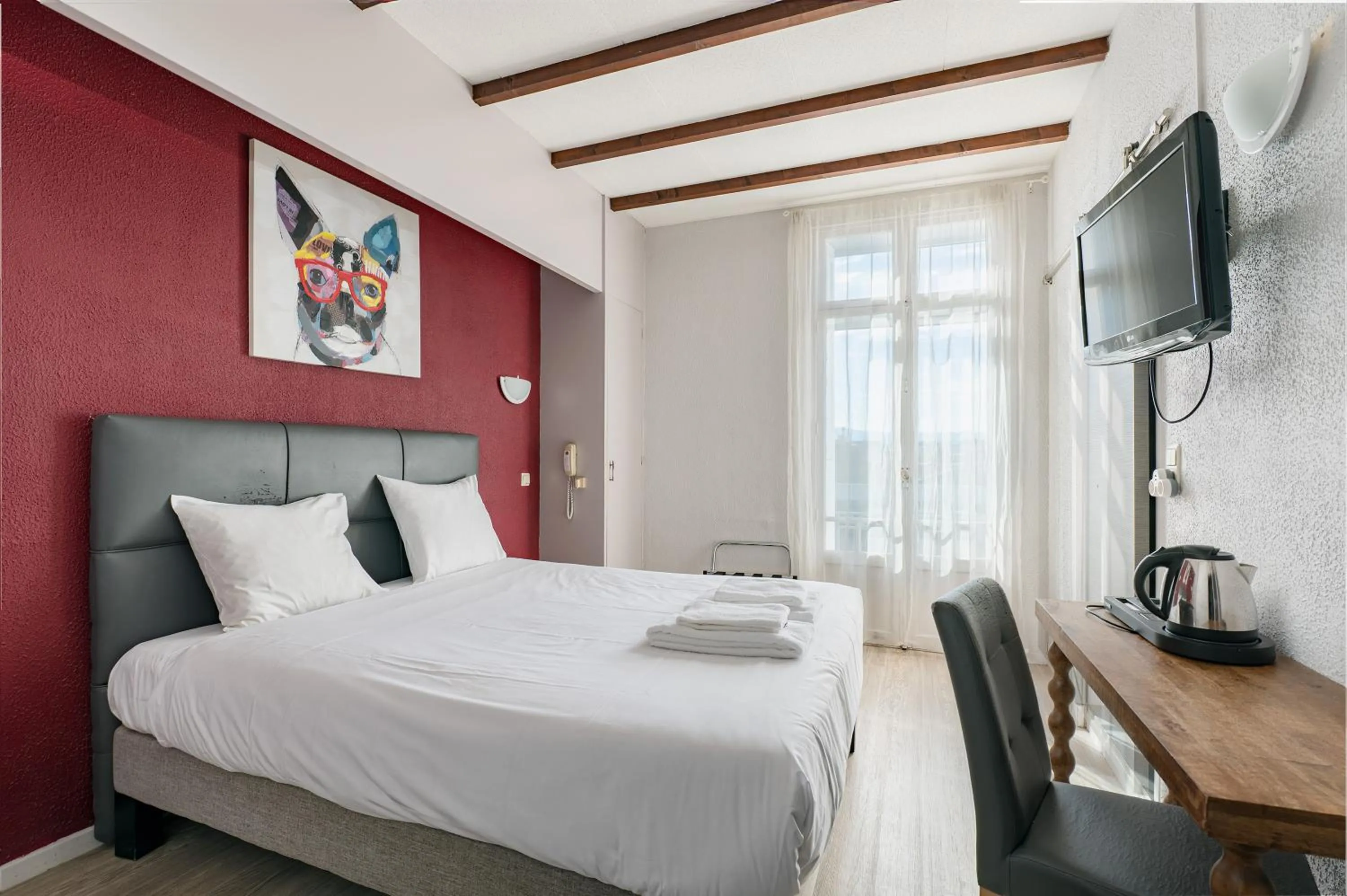 Bed in Hôtel Aragon - Centre ville gare