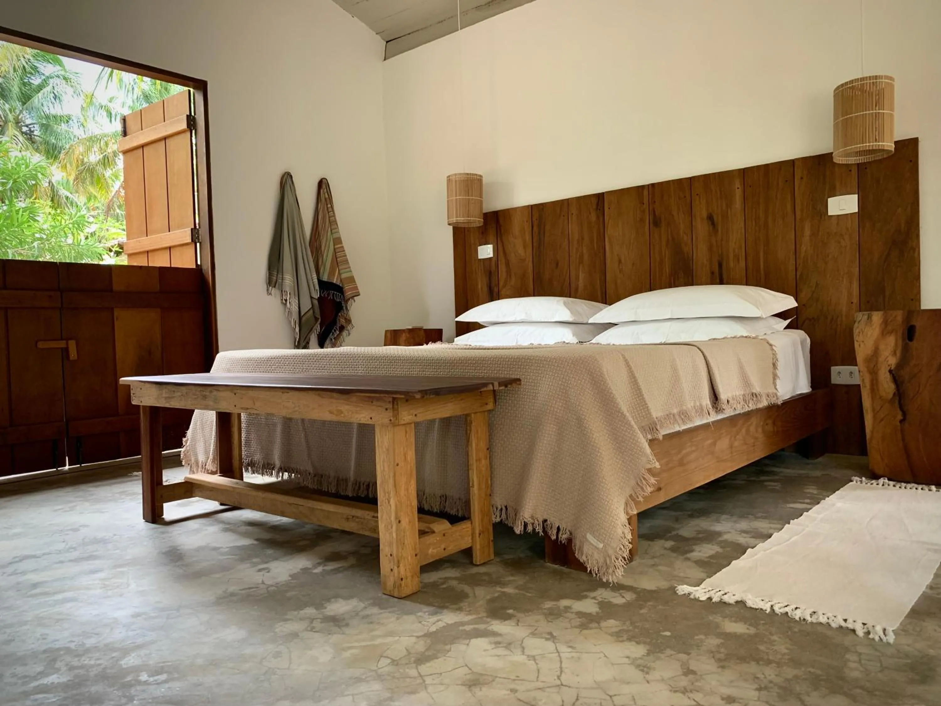 Bed in Abaetetuba Pousada