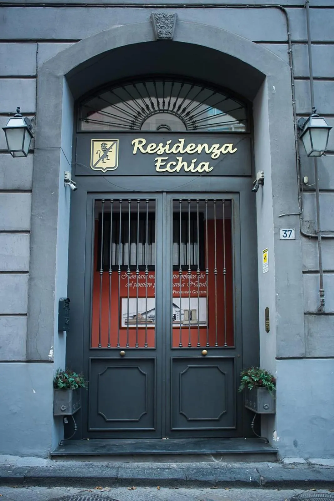 Facade/entrance in Residenza Echia
